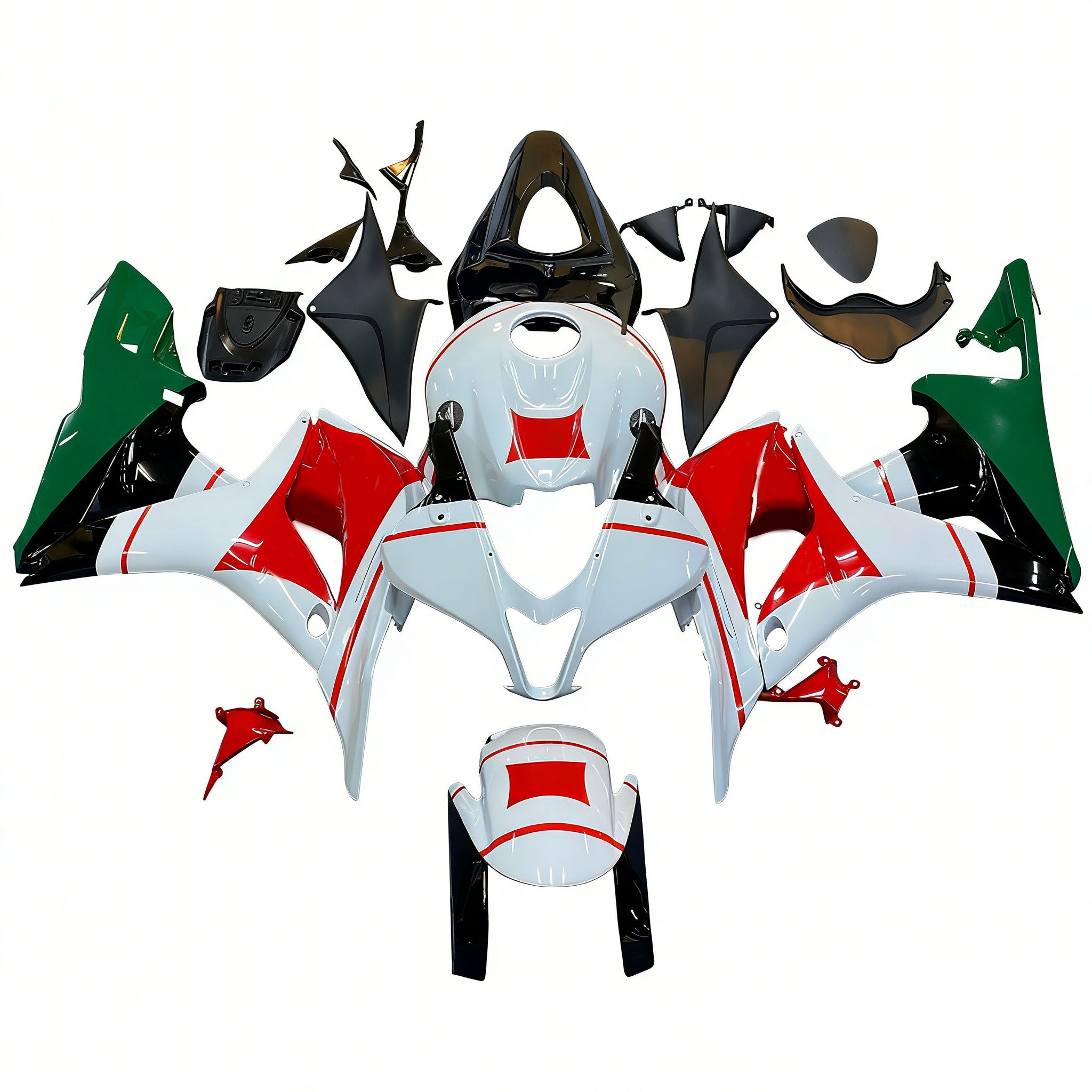2007-2008 Honda CBR 600 RR Multi-Color San Carlo Racing Fairings Generic