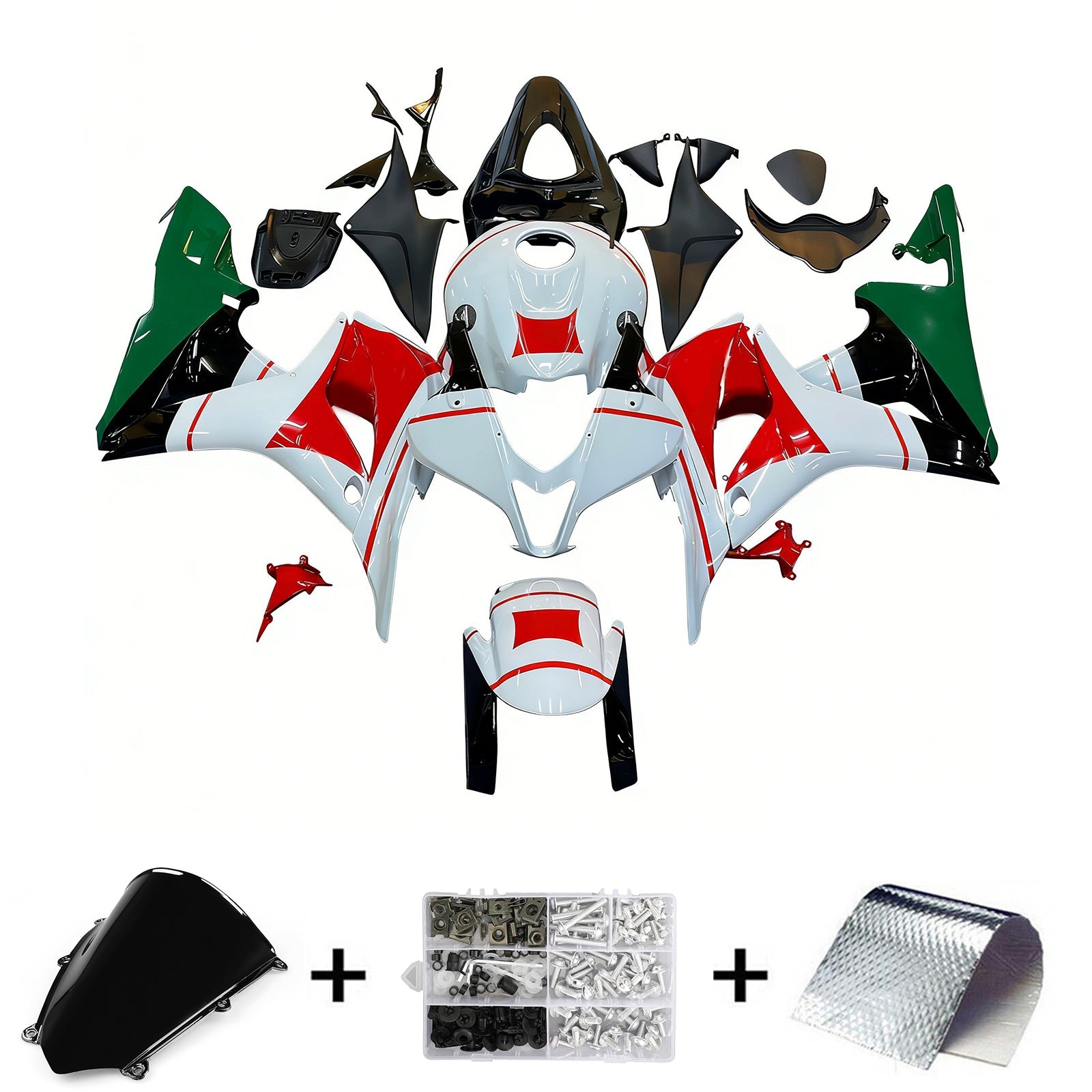 2007-2008 Honda CBR 600 RR Multi-Color San Carlo Racing Fairings Generic