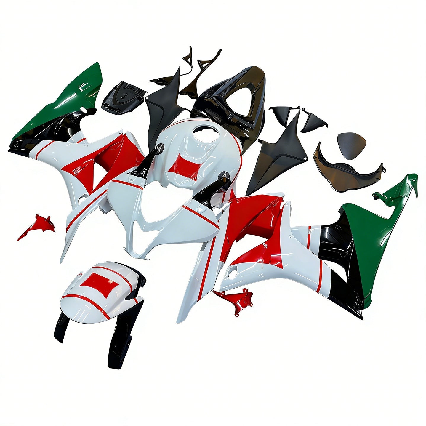 2007-2008 Honda CBR 600 RR Multi-Color San Carlo Racing Fairings Generic