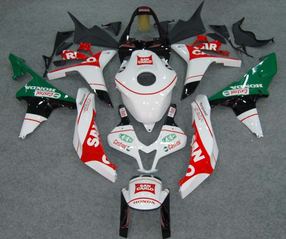 2007-2008 CBR600RR Bodywork Fairing Multi-Color ABS Injection Molded Plastics Set Generic