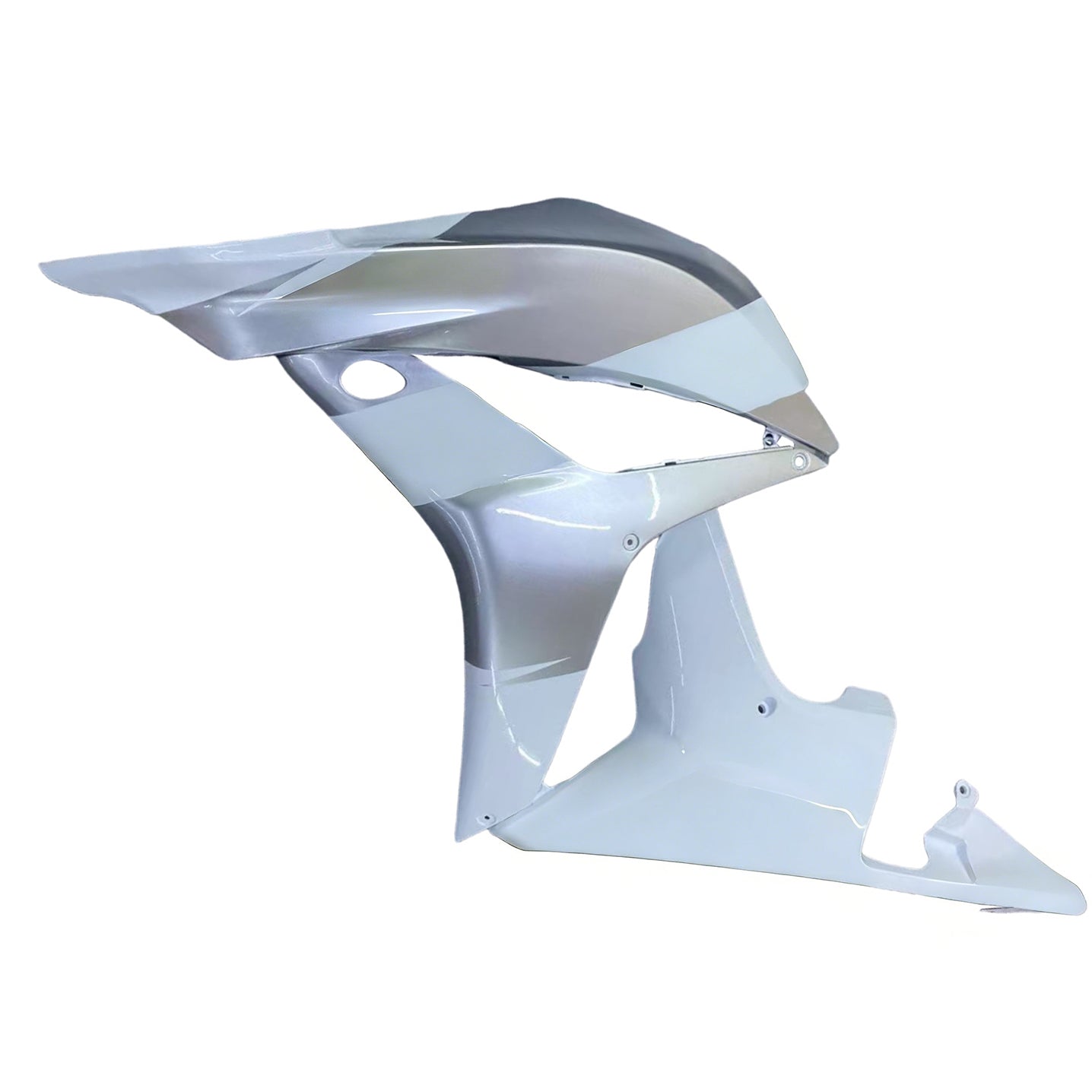 2007-2008 Honda CBR 600 RR Silver & White Repsol Racing Fairings Generic