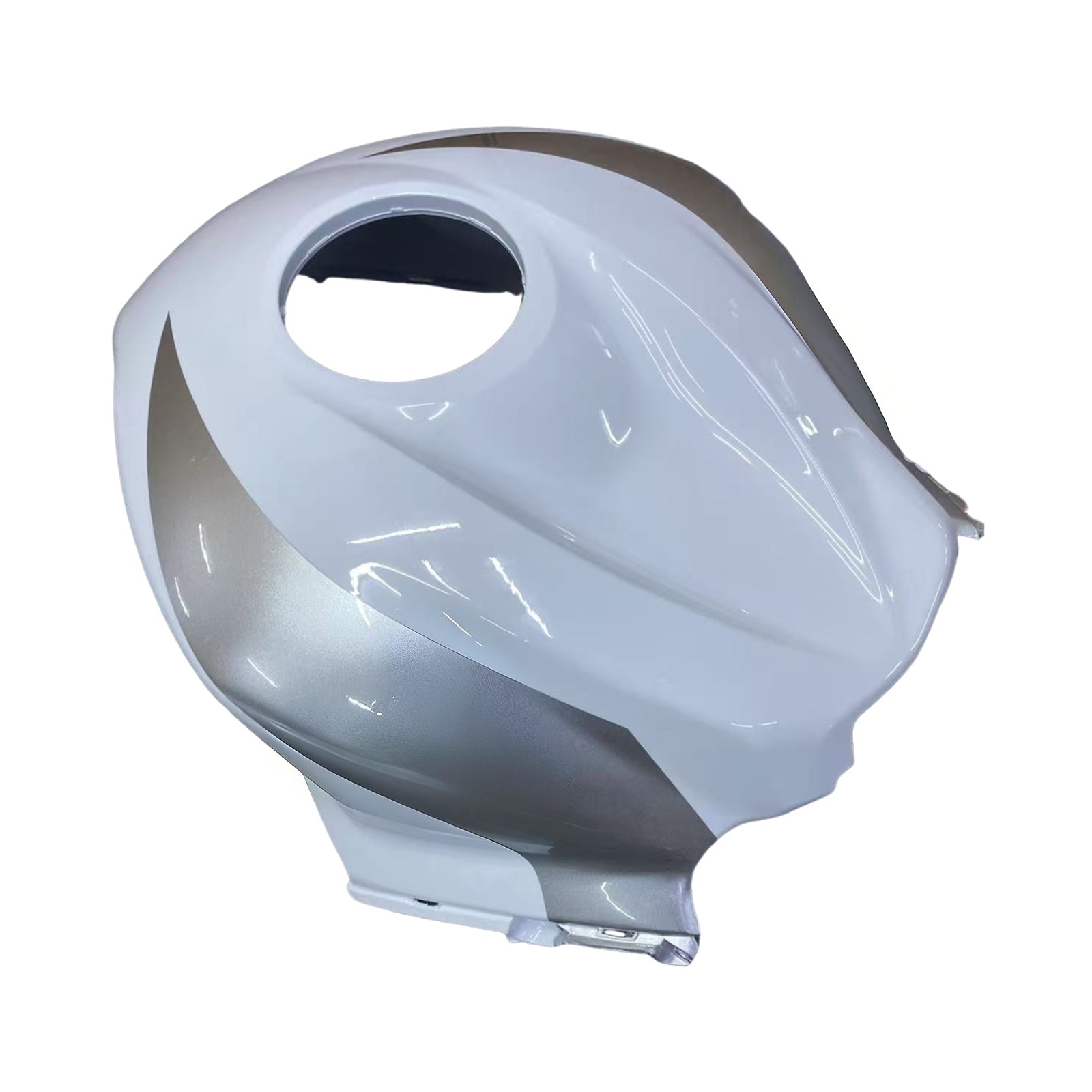 2007-2008 Honda CBR 600 RR Silver & White Repsol Racing Fairings Generic