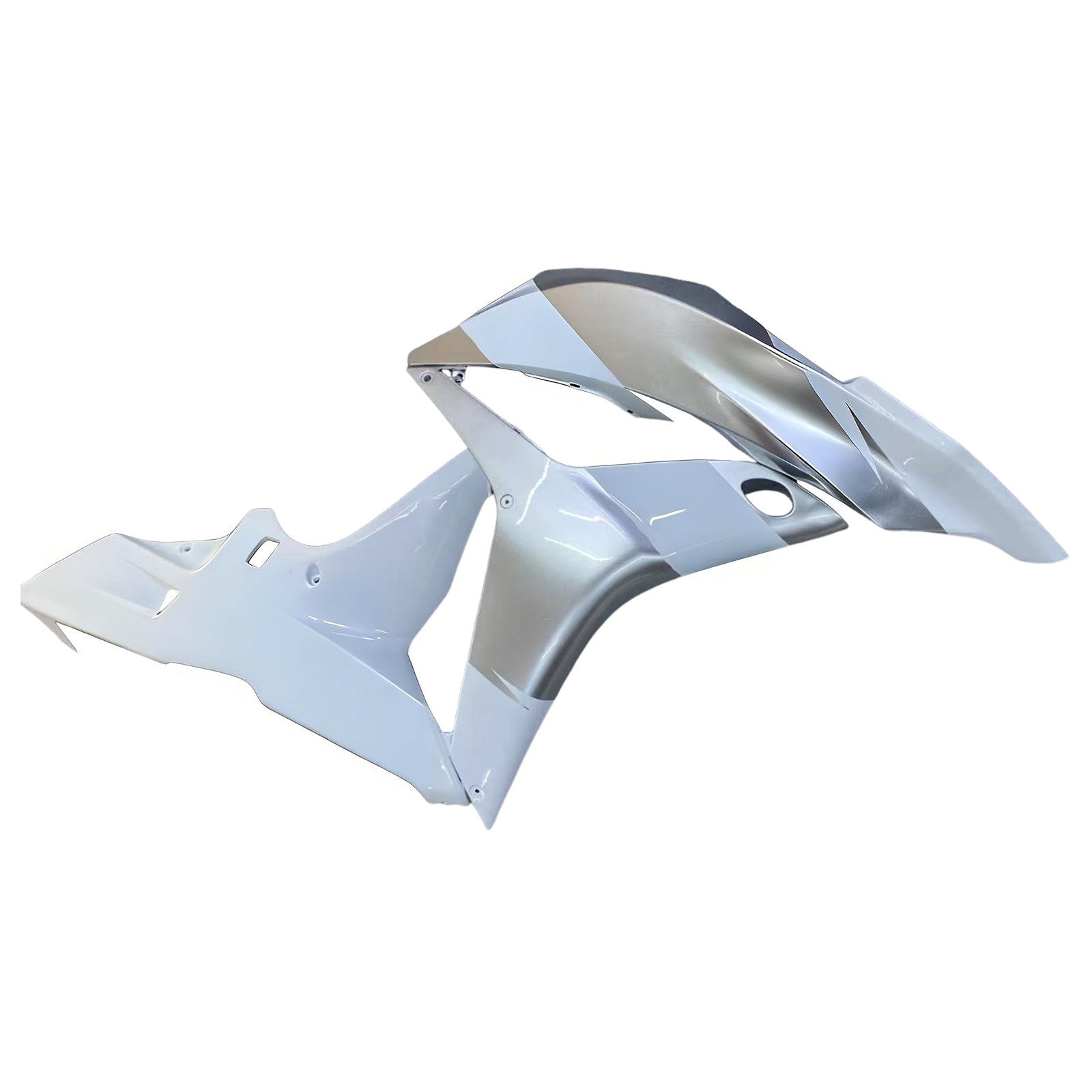 2007-2008 Honda CBR 600 RR Silver & White Repsol Racing Fairings Generic