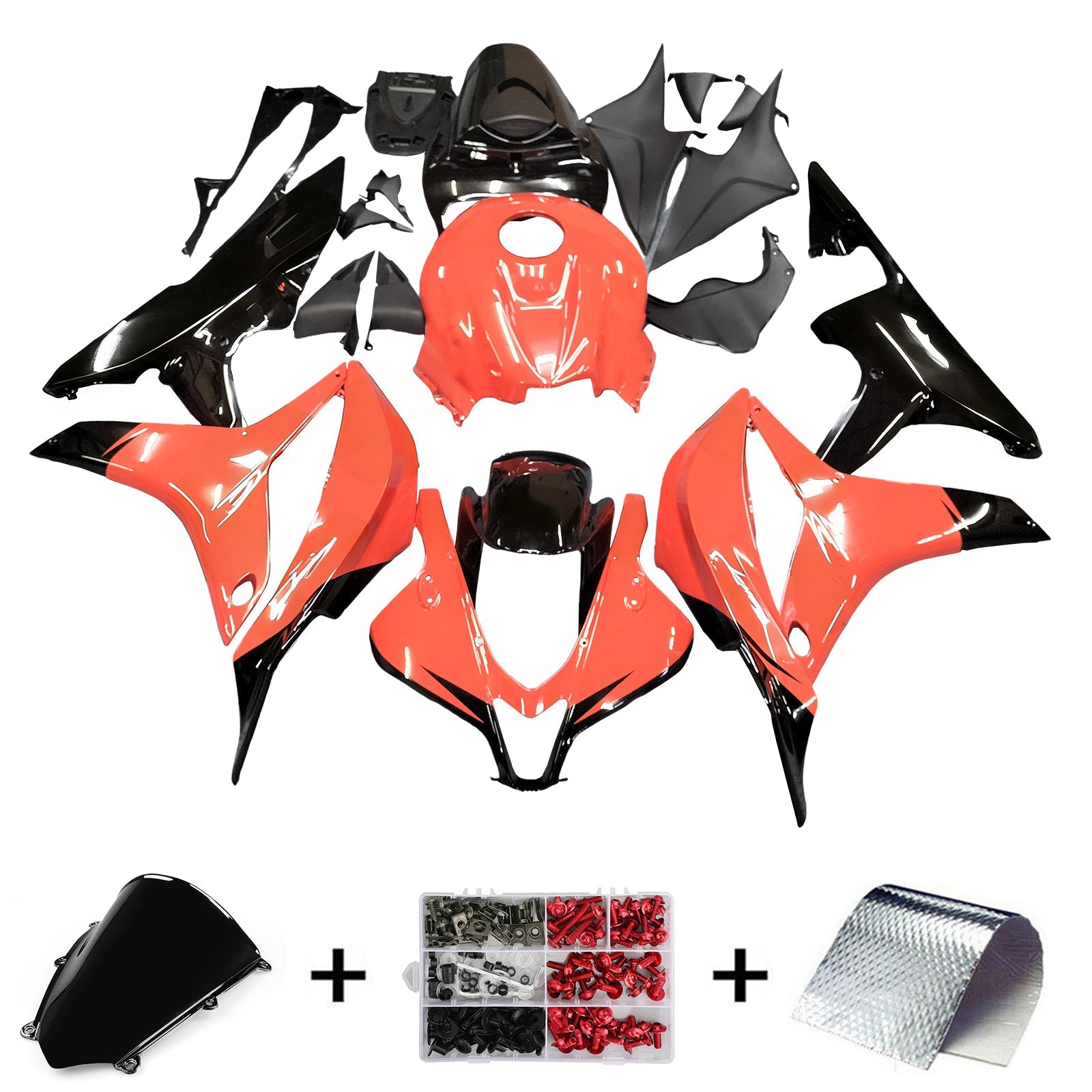 2007-2008 Honda CBR600RR F5 Fairing Kit Bodywork Plastic ABS