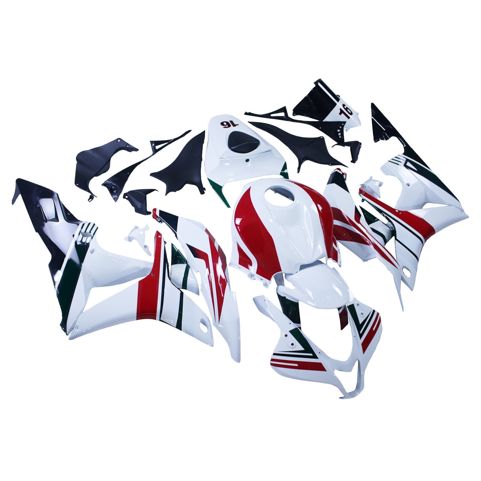 2007-2008 Honda CBR600RR F5 Fairing Kit Bodywork Plastic ABS