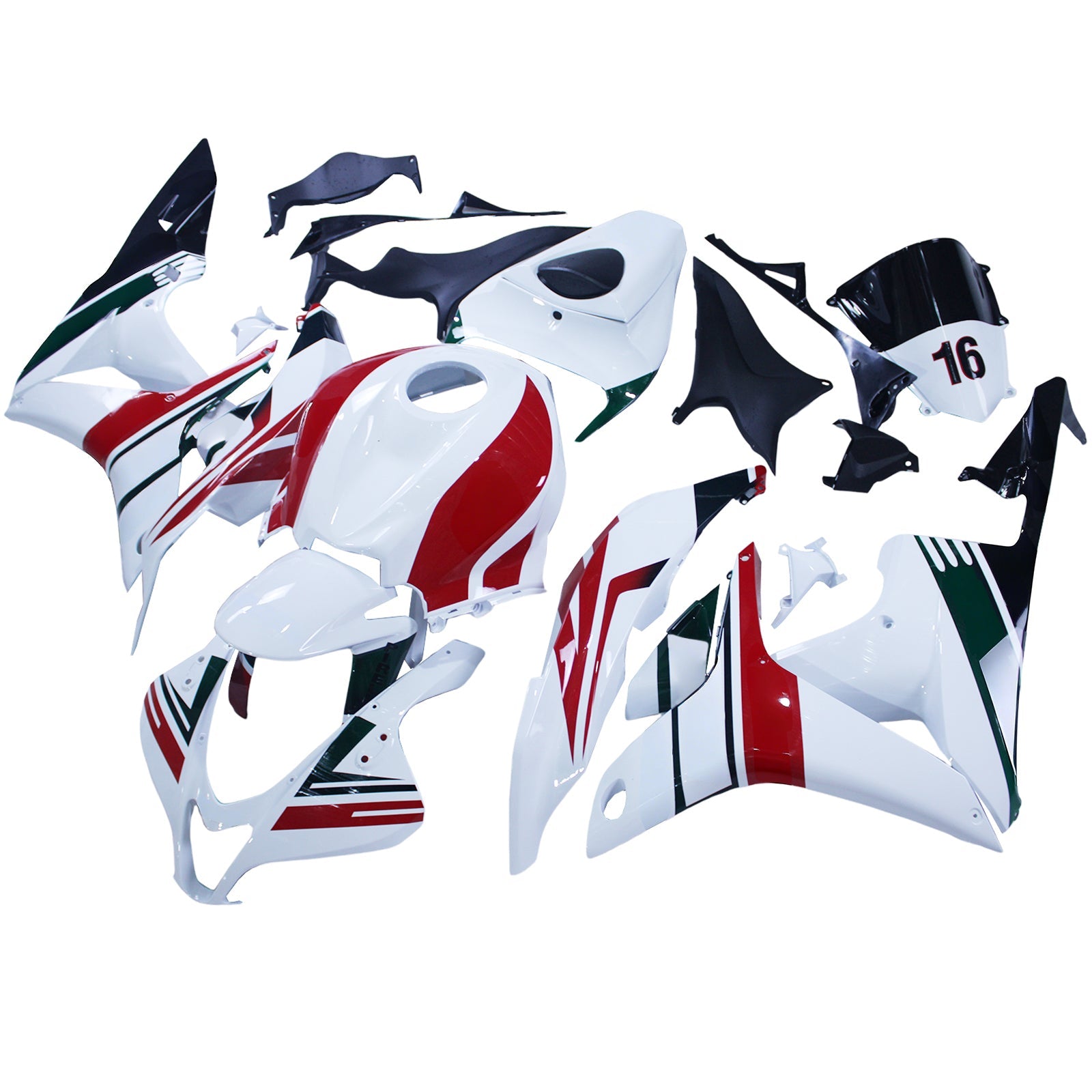 2007-2008 Honda CBR600RR F5 Fairing Kit Bodywork Plastic ABS