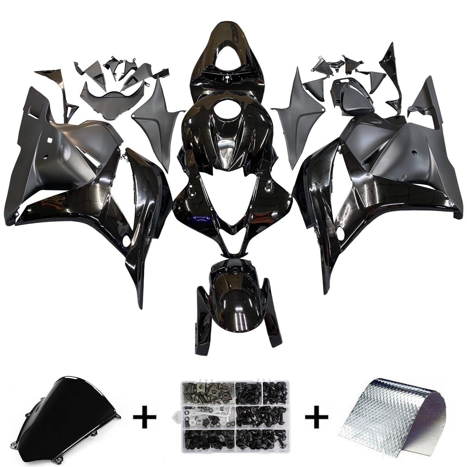 For CBR600RR (2009-2012) Bodywork Fairing ABS Injection Molded Plastics Set Hot Sell Color Generic