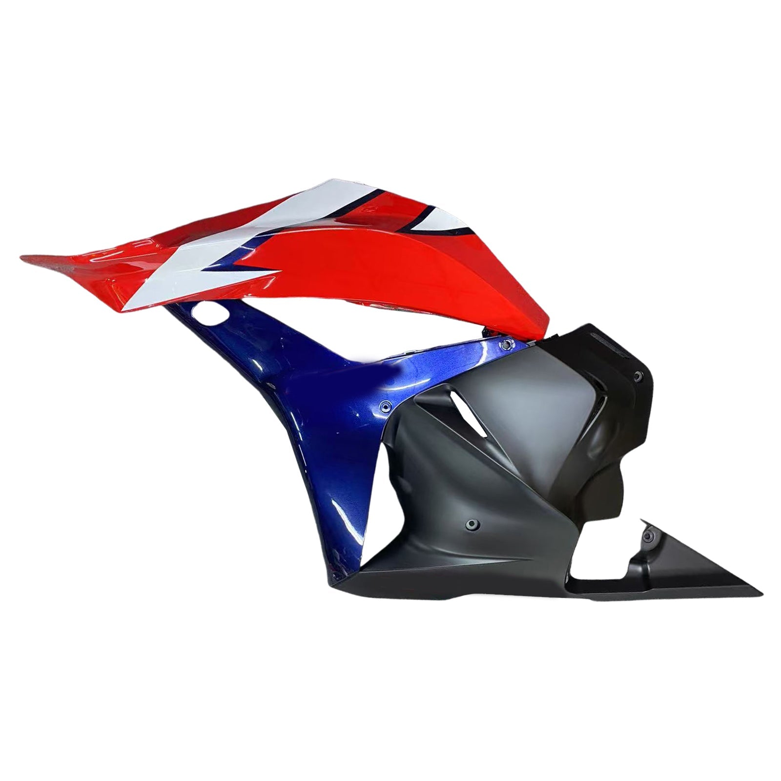 2009-2012 Honda CBR 600 RR Red White Blue CBR Racing Fairings Generic