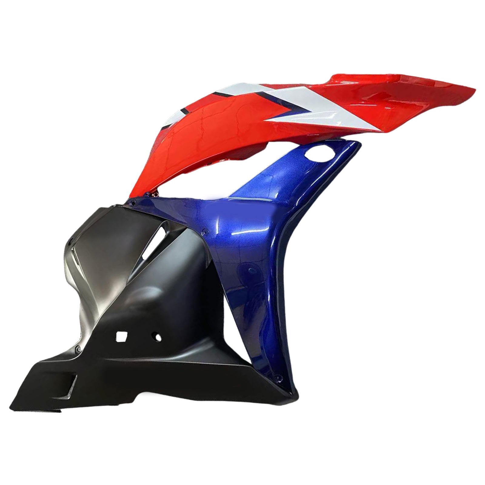2009-2012 Honda CBR 600 RR Red White Blue CBR Racing Fairings Generic
