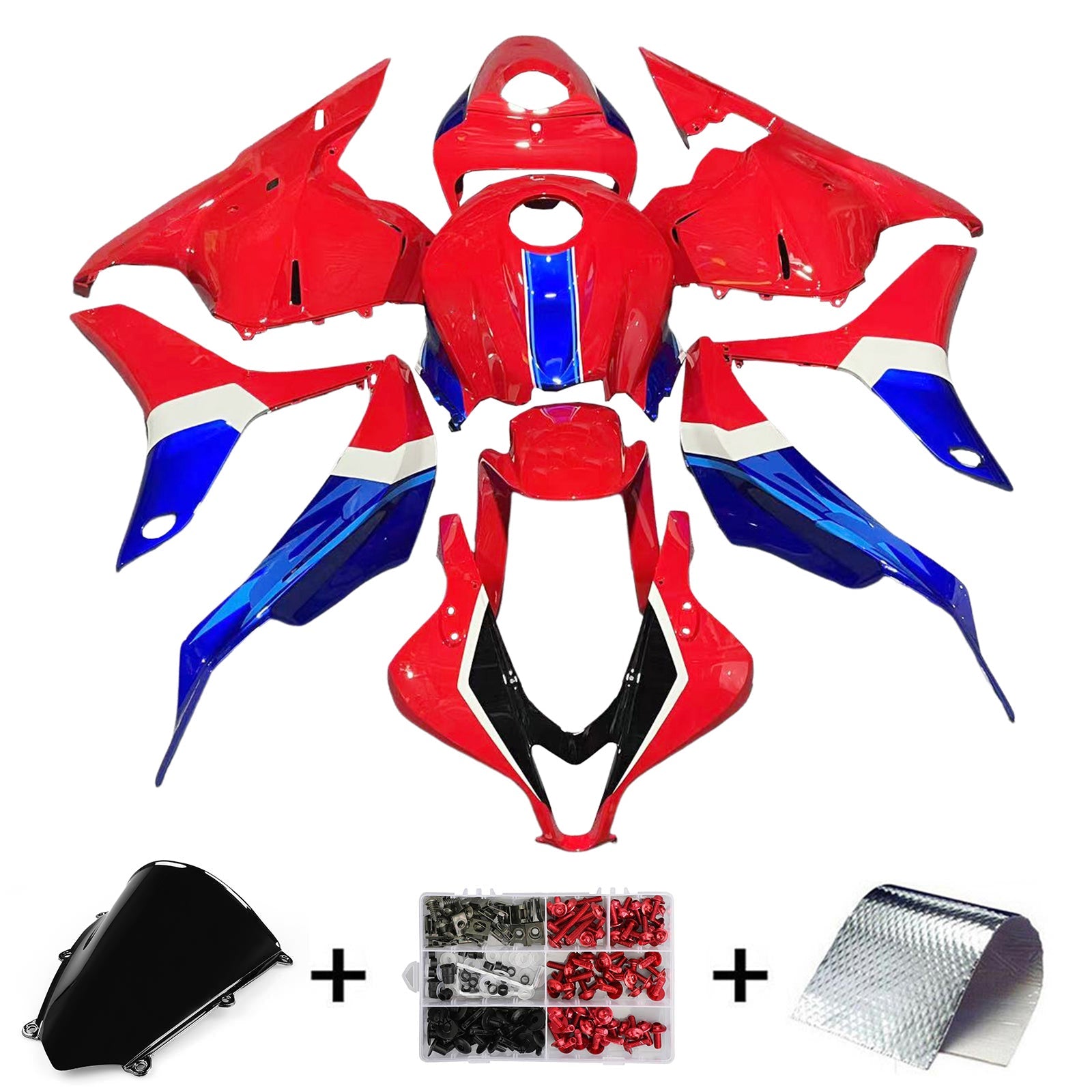 2009-2012 Honda CBR600RR F5 Fairing Kit Bodywork Plastic ABS