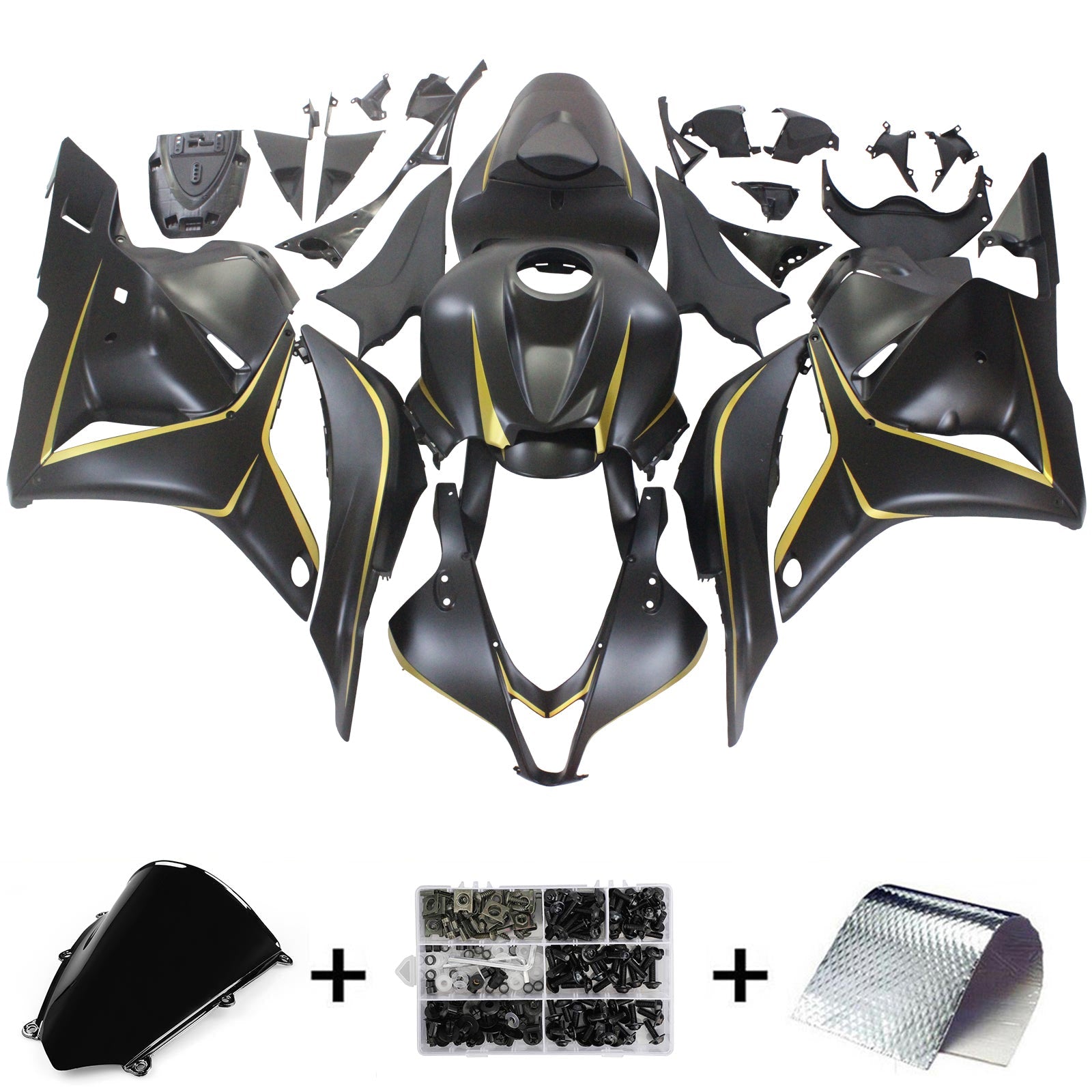 2009-2012 Honda CBR600RR F5 Fairing Kit Bodywork Plastic ABS