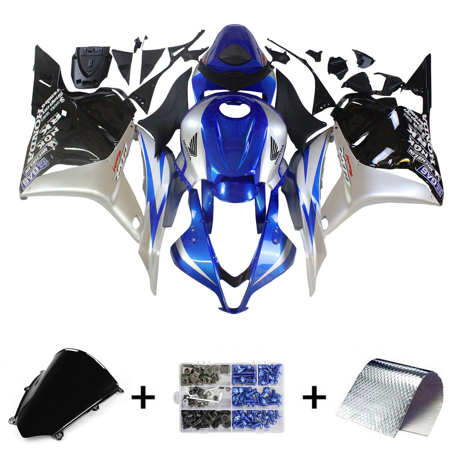 2009-2012 Honda CBR600RR F5 Fairing Kit Bodywork Plastic ABS