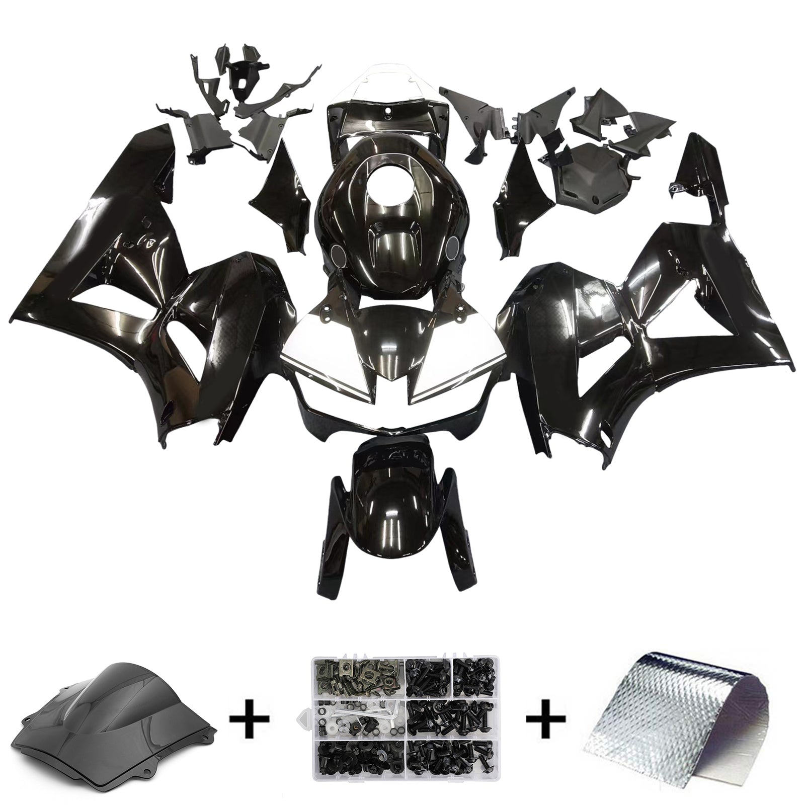 2013-2023 Honda CBR600 G-Black Fairing Kit