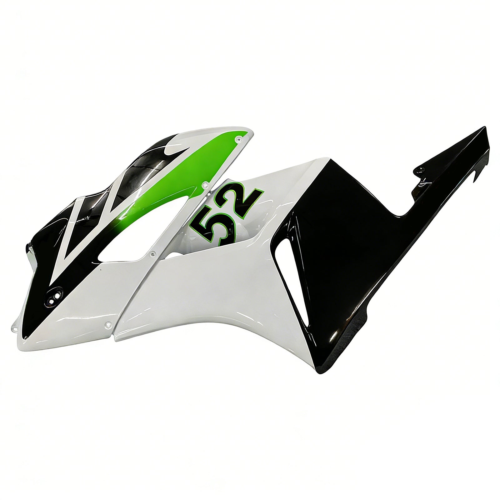 2004-2005 Honda CBR 1000 RR Amotopart Fairings White No.52 Hannspree Racing Customs Fairing