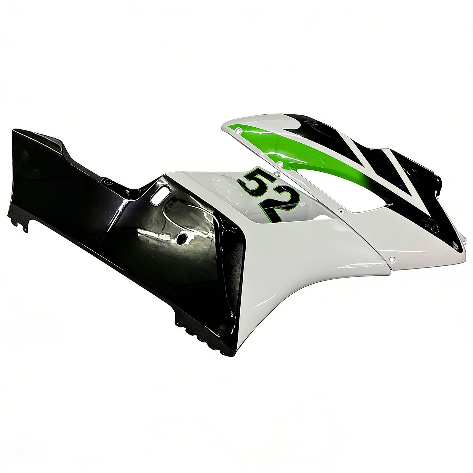 2004-2005 Honda CBR 1000 RR Amotopart Fairings White No.52 Hannspree Racing Customs Fairing