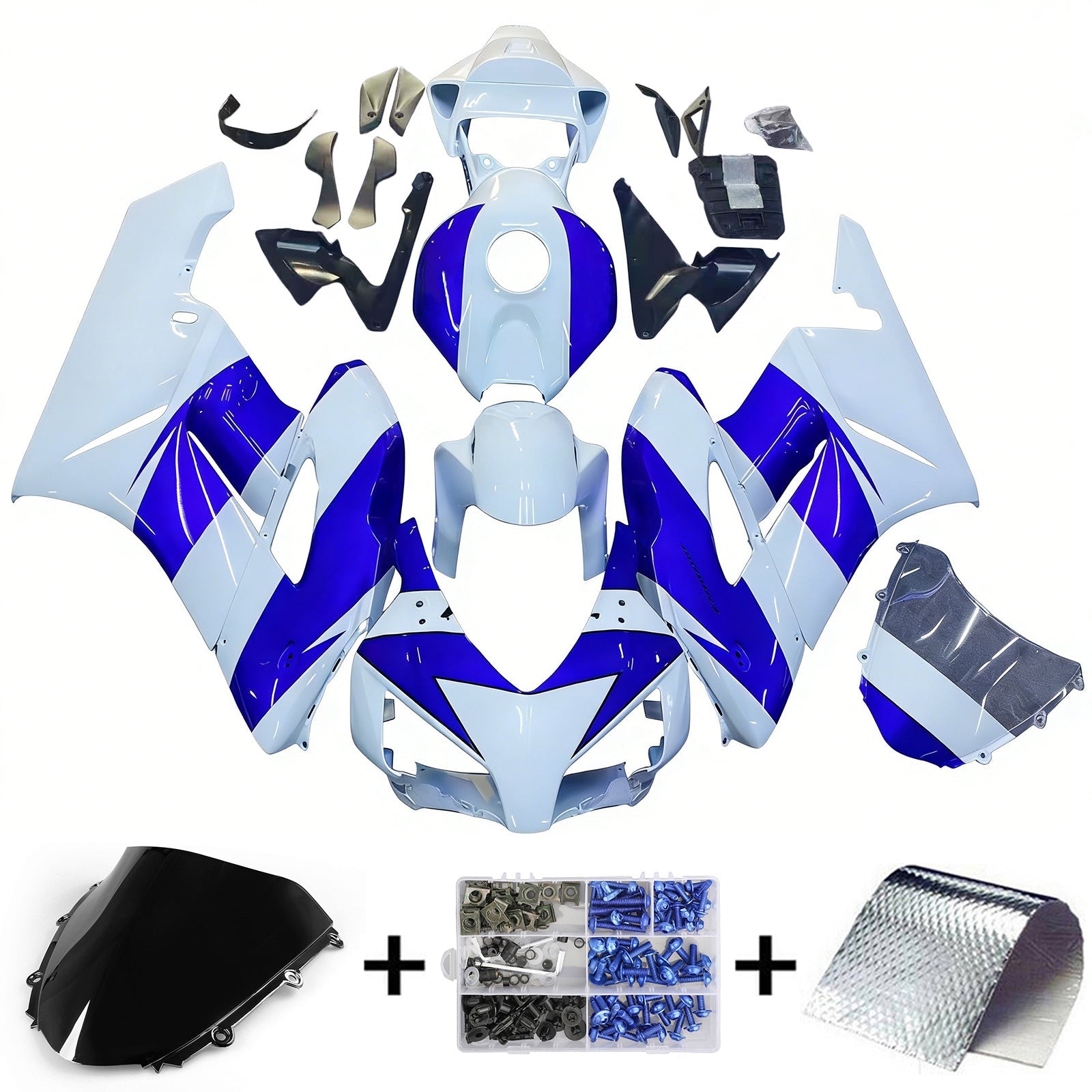 2004-2005 Honda CBR1000RR Fairing Kit Bodywork Plastic ABS