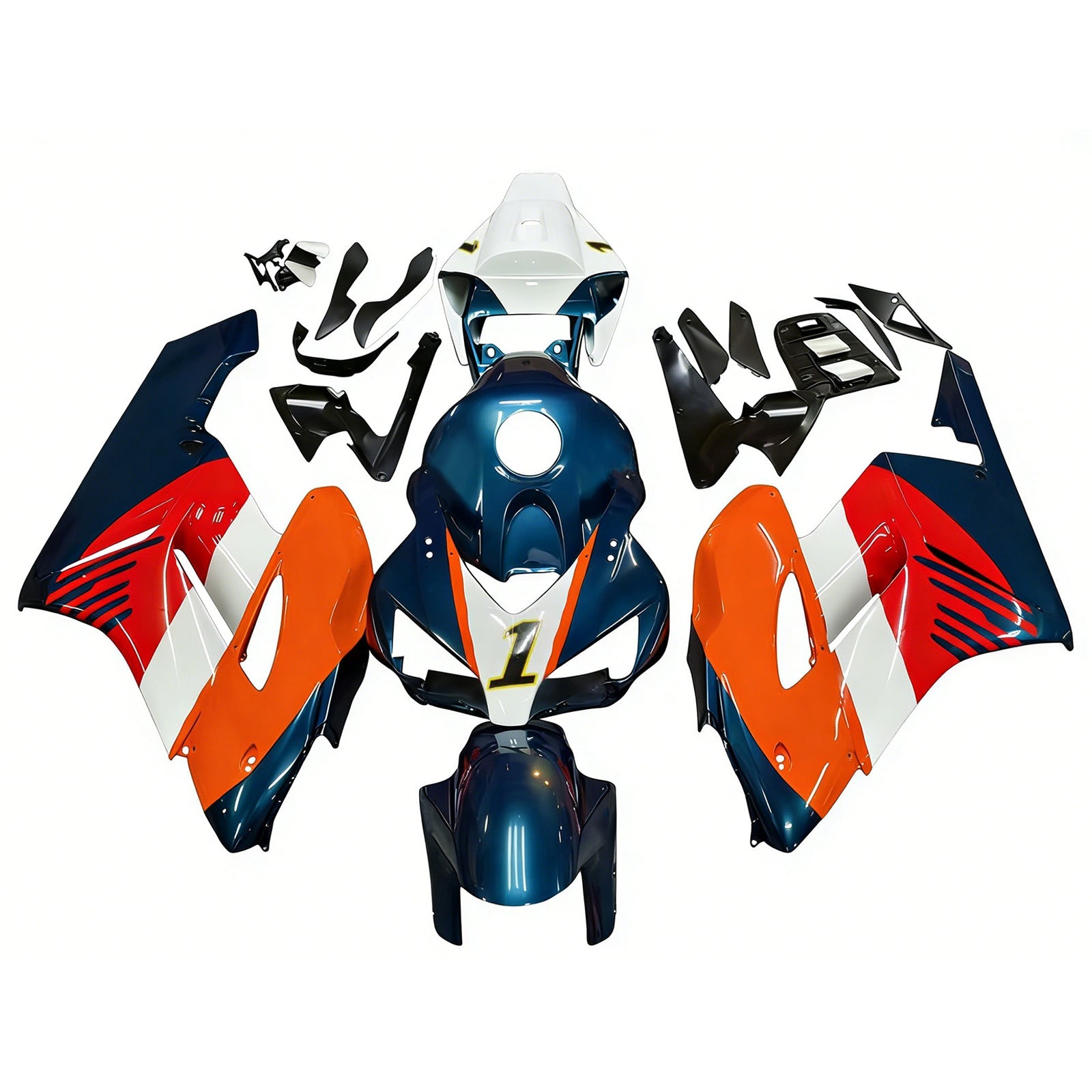 2004-2005 Honda CBR1000RR Fairing Kit Bodywork Plastic ABS