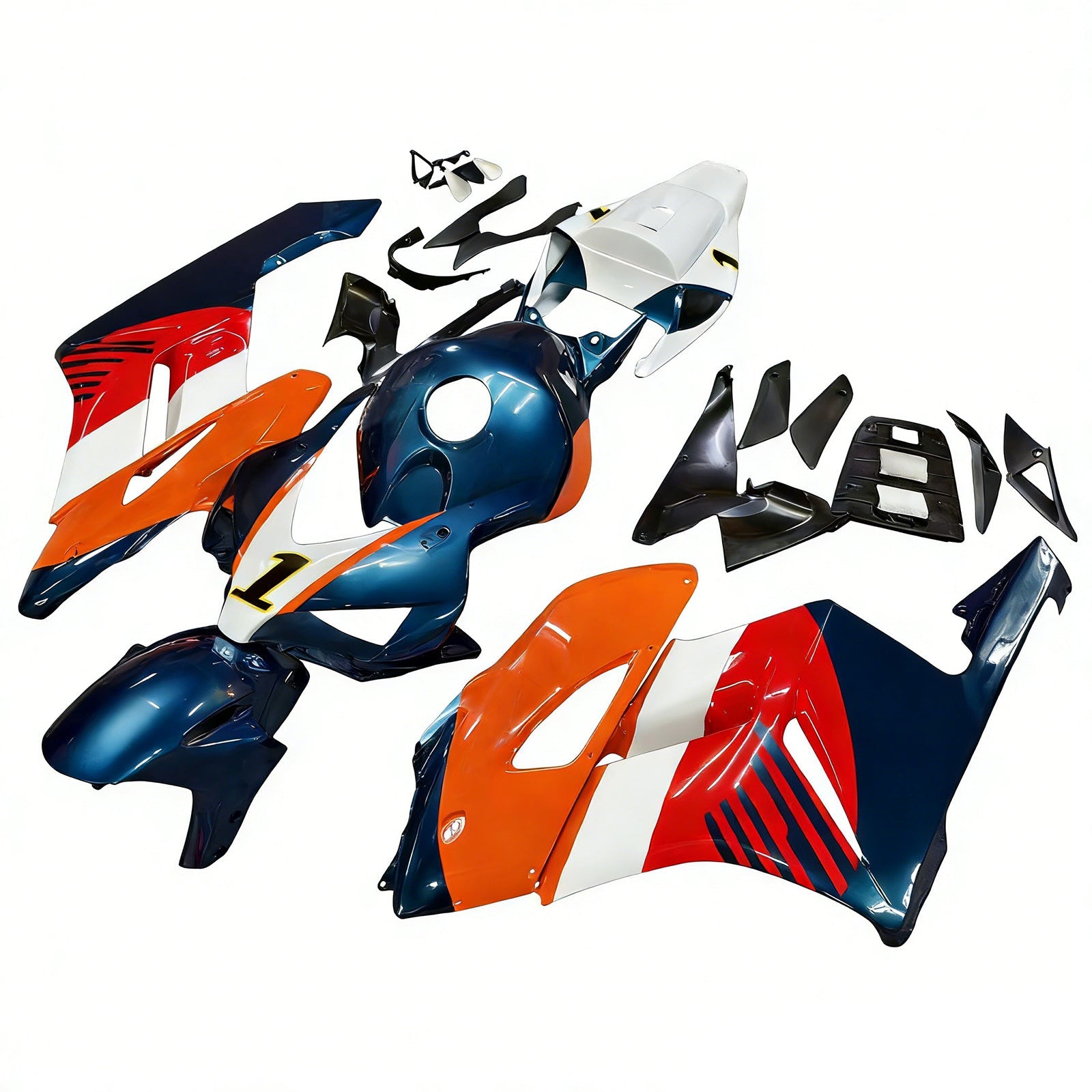 2004-2005 Honda CBR1000RR Fairing Kit Bodywork Plastic ABS