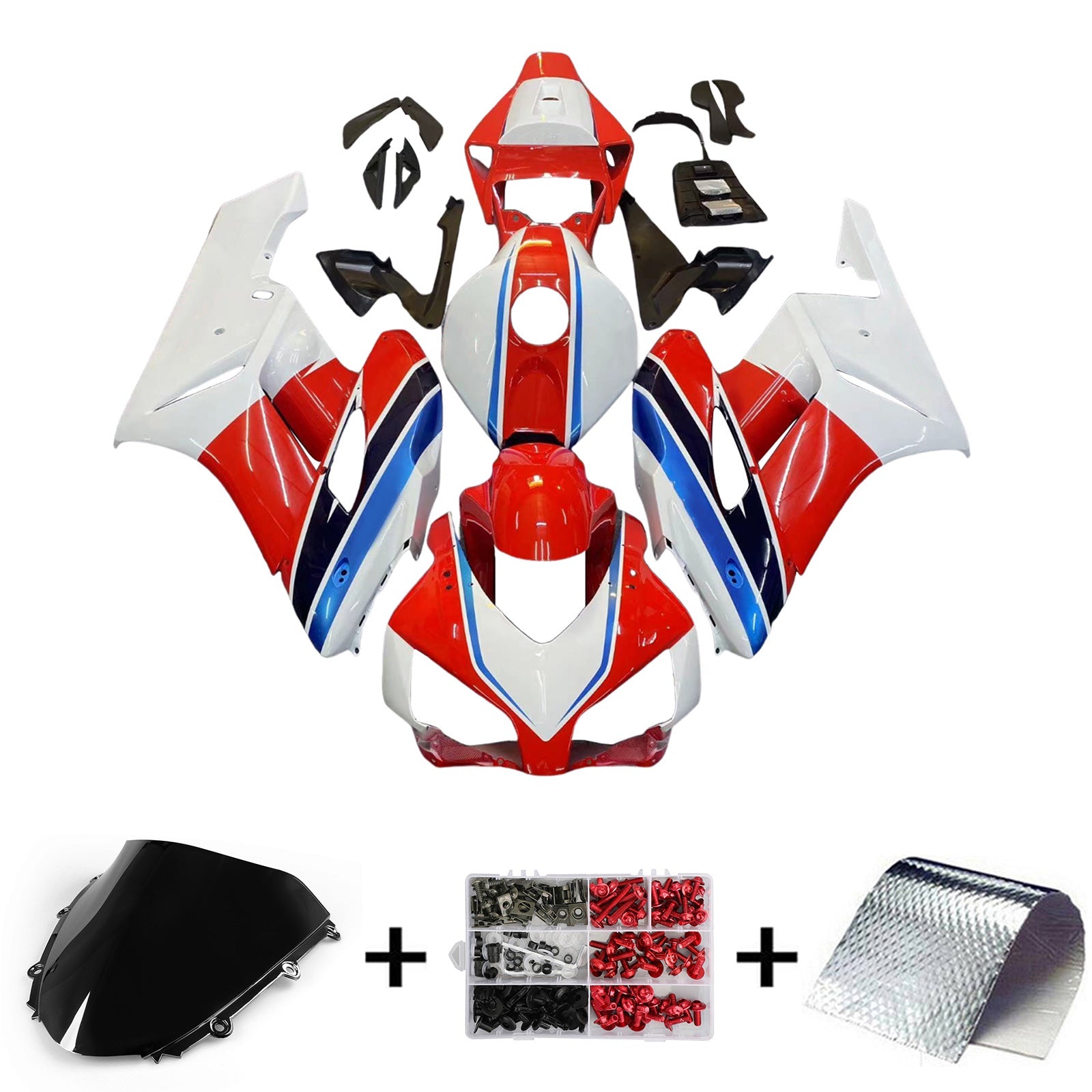 2004-2005 Honda CBR1000RR Fairing Kit Bodywork Plastic ABS