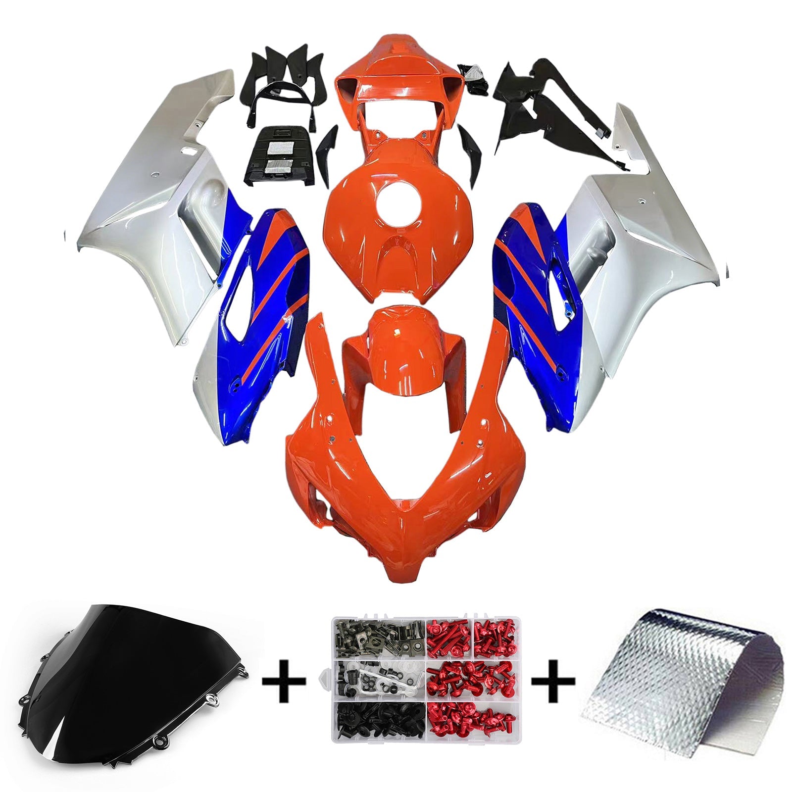 2004-2005 Honda CBR1000RR Fairing Kit Bodywork Plastic ABS
