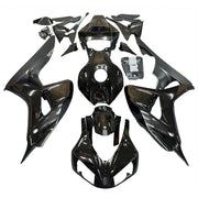 2006-2007 CBR1000RR Bodywork Fairing Black ABS Injection Molded Plastics Set Generic