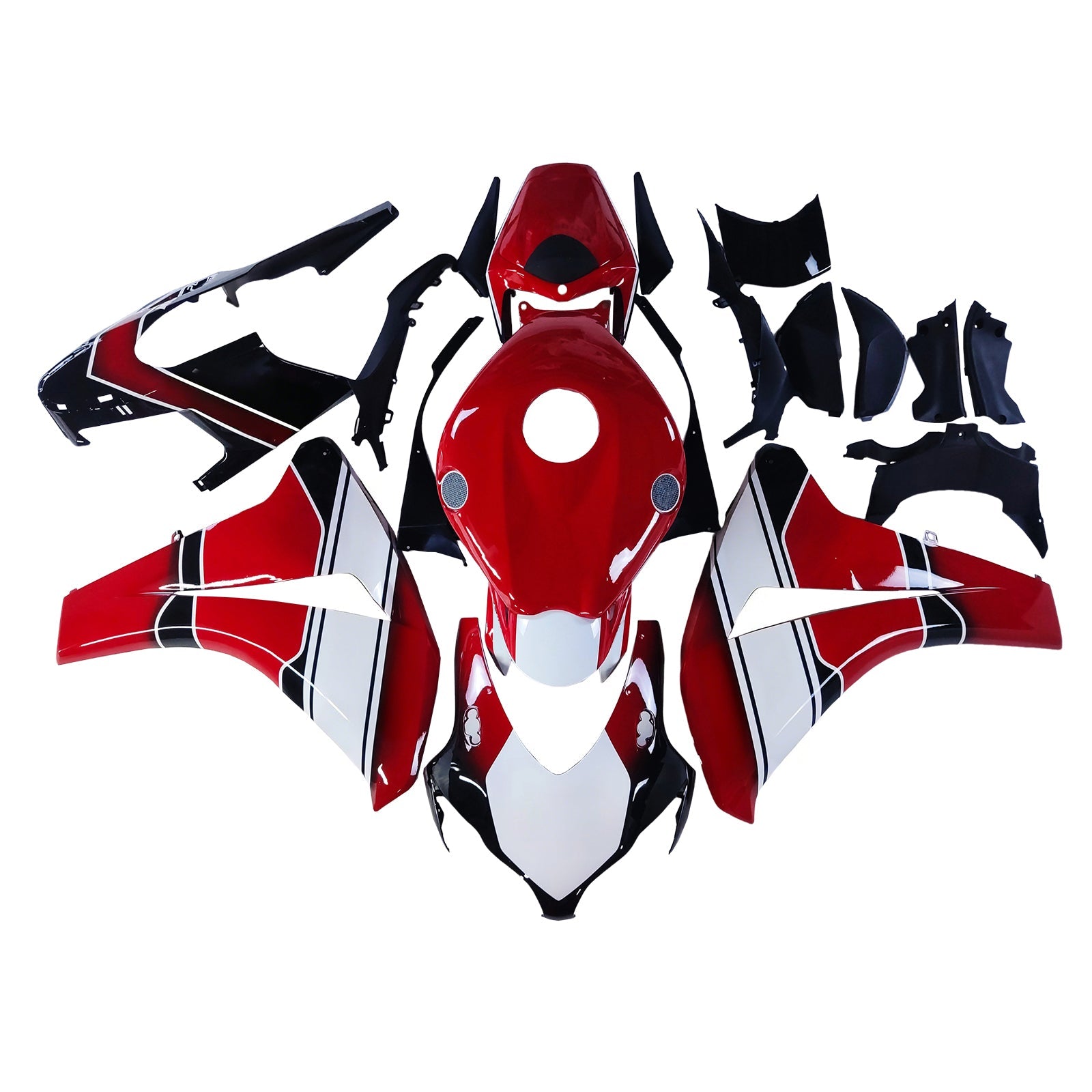 2008-2011 Honda CBR1000RR Injection Fairing Kit Bodywork Plastic ABS#176