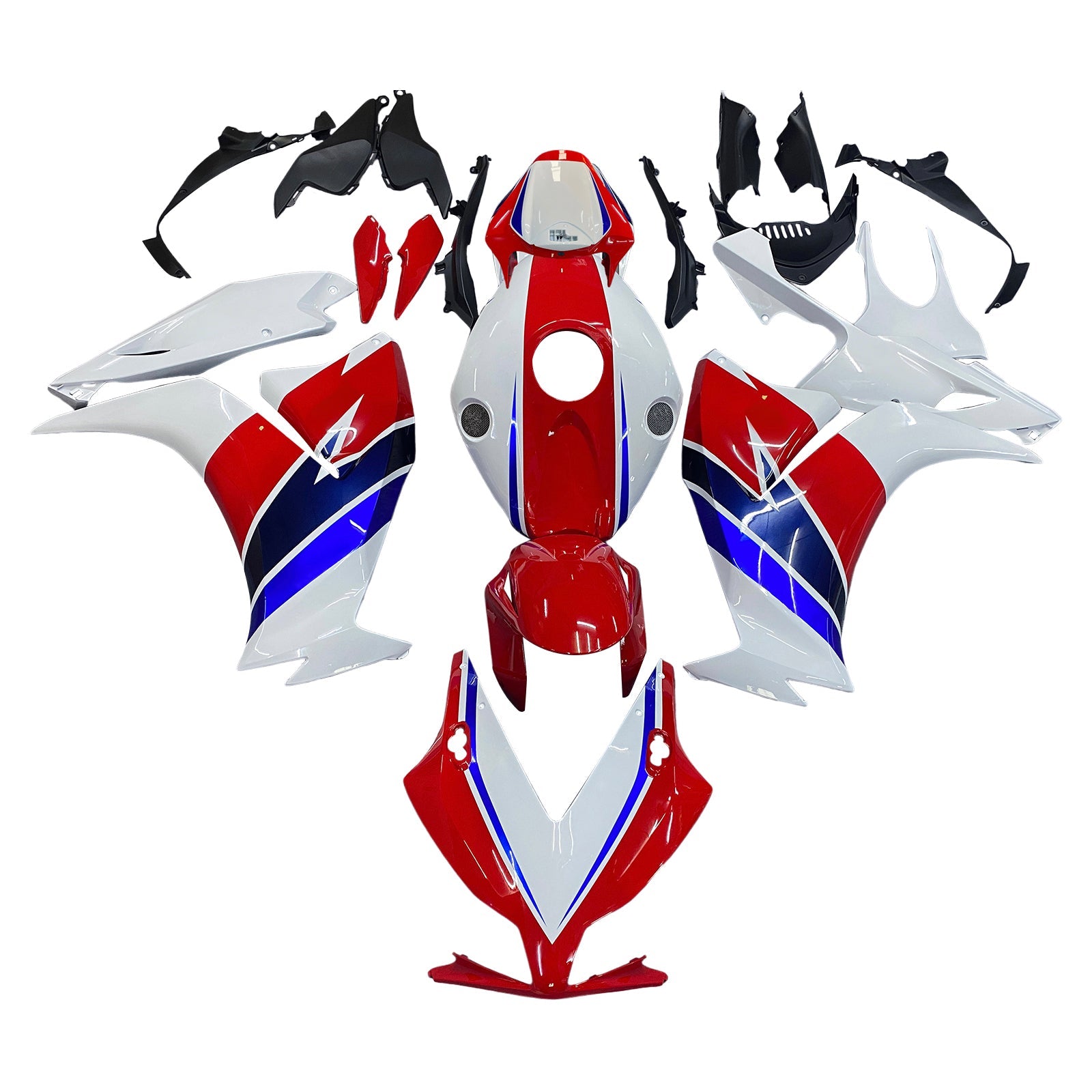 2012-2016 Honda CBR1000RR Amotopart Fairings HRC White Red Blue Racing Customs Fairing