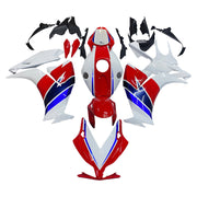 2012-2016 Honda CBR1000RR Amotopart Fairings HRC White Red Blue Racing Customs Fairing
