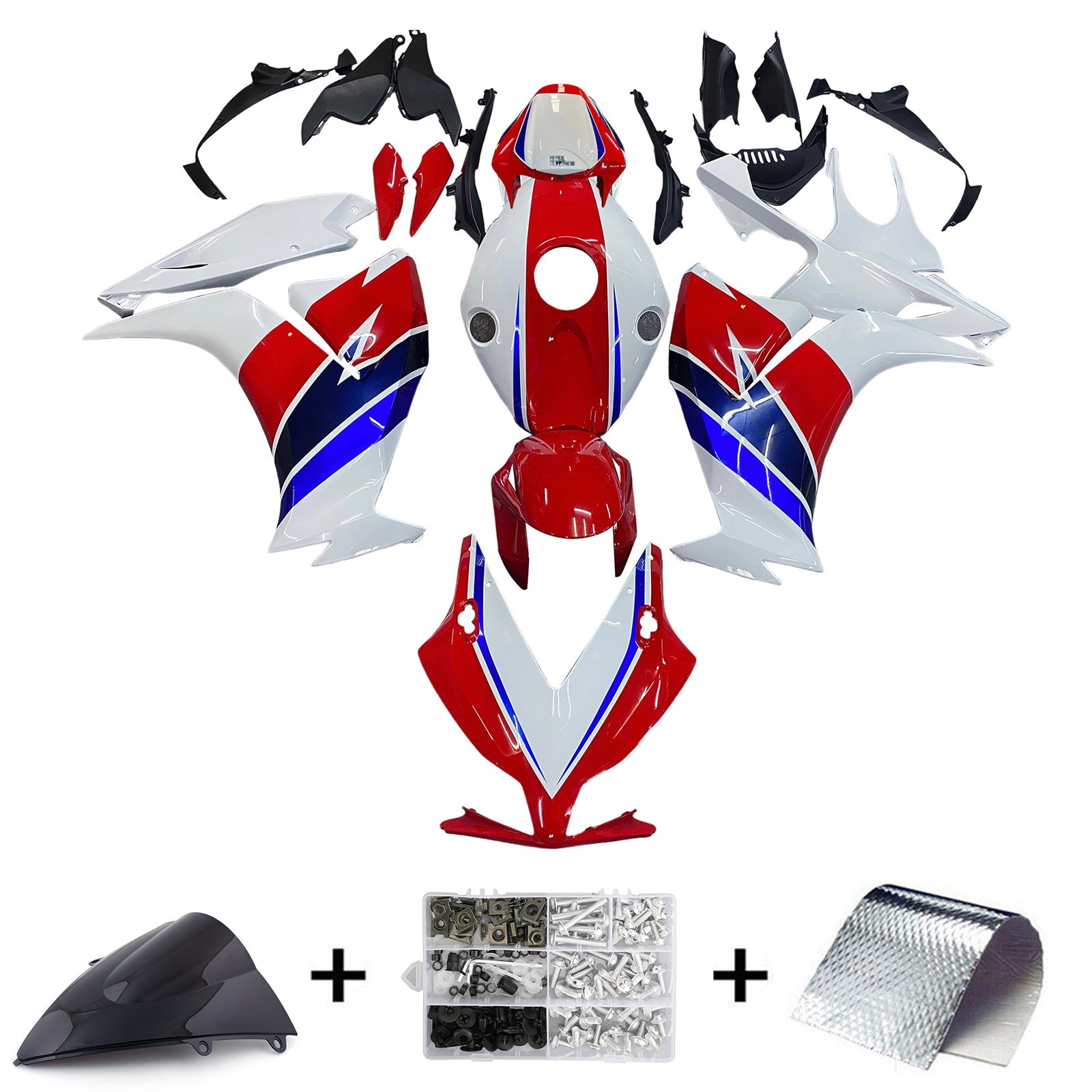 For CBR1000RR (2012-2016) Bodywork Fairing ABS Injection Molded Plastics Hot sell Generic