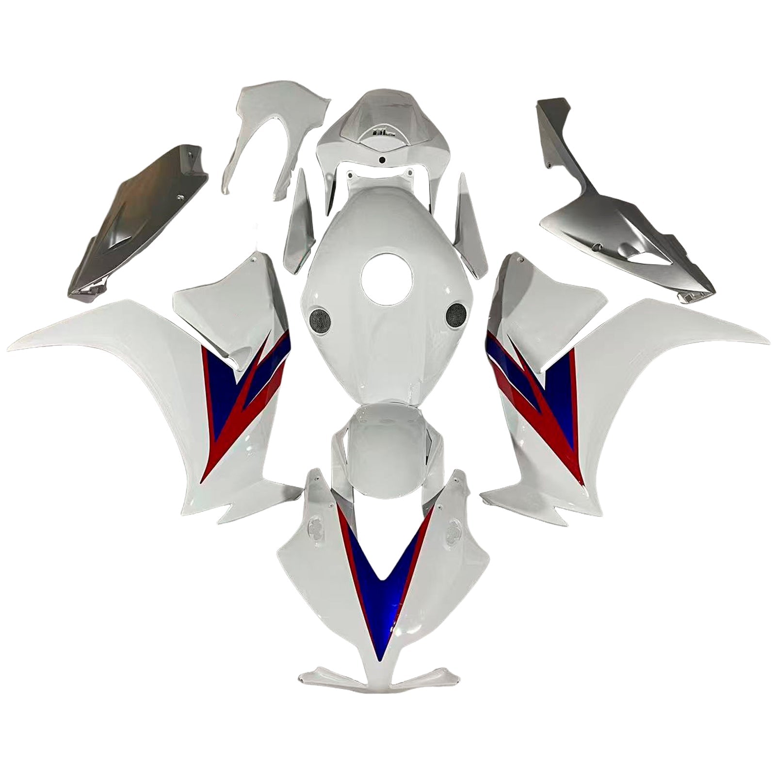 2012-2016 Honda CBR1000RR HRC White CBR Racing Fairings Generic