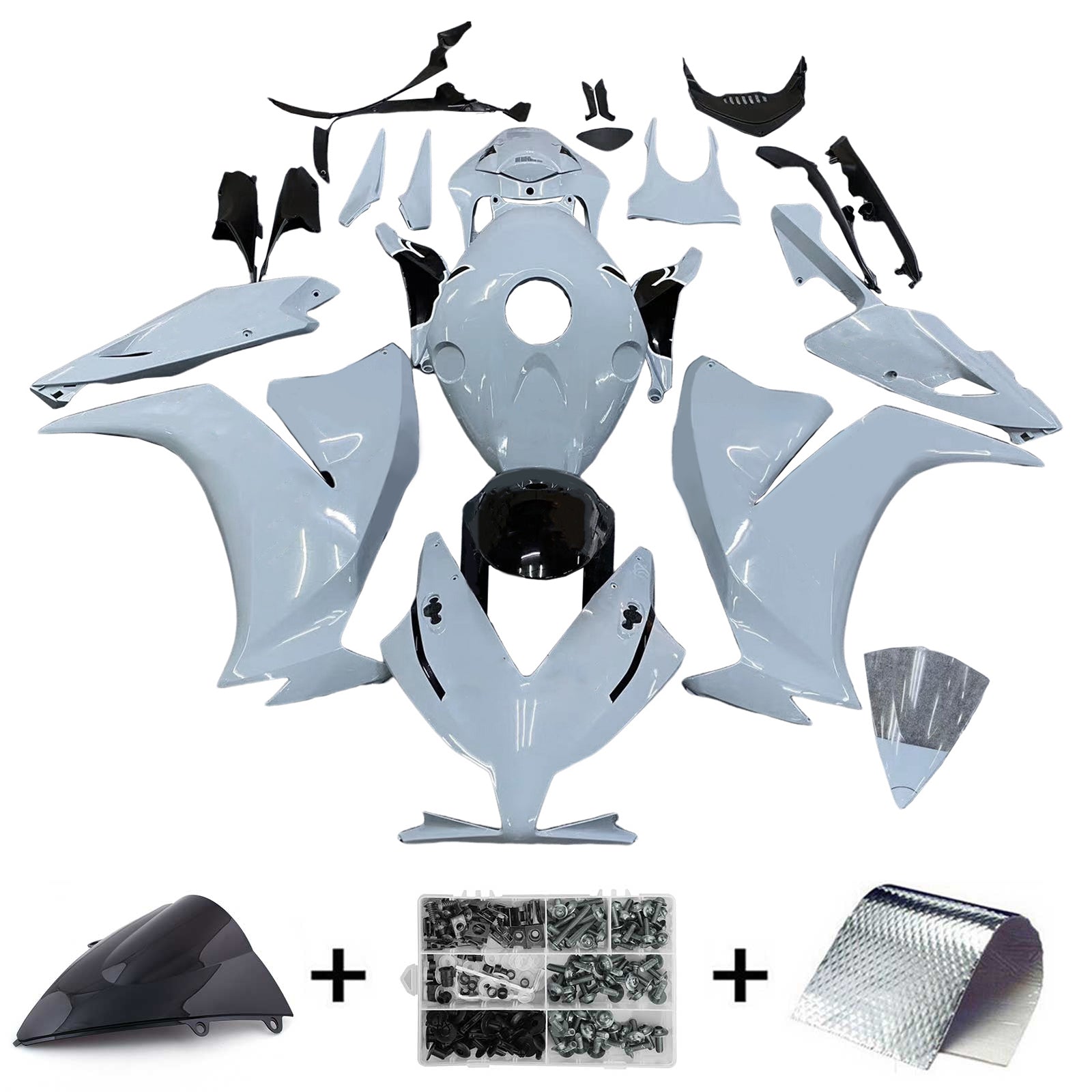 2012-2016 Honda CBR1000RR Injection Fairing Kit Bodywork Plastic ABS#166
