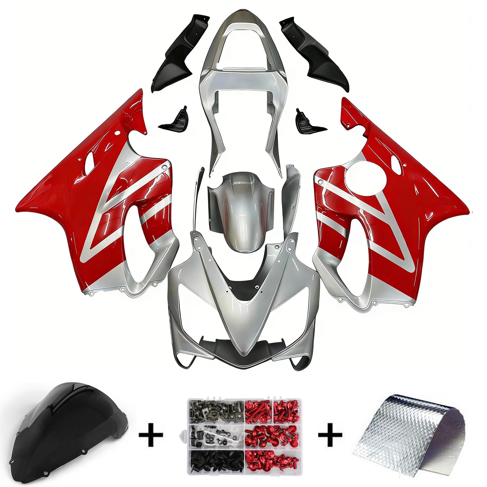2001-2003 Honda CBR600 F4i Injection Fairing Kit Bodywork Plastic ABS