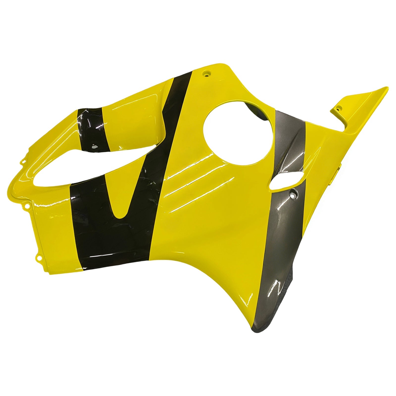 2004-2007 Honda CBR 600 F4i Yellow & Black CBR Racing Fairings Generic