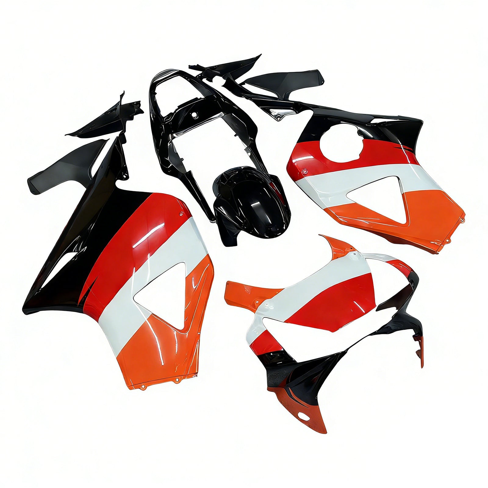 2002-2003 Honda CBR 954 RR Amotopart Fairings Black Repsol Honda Racing Customs Fairing