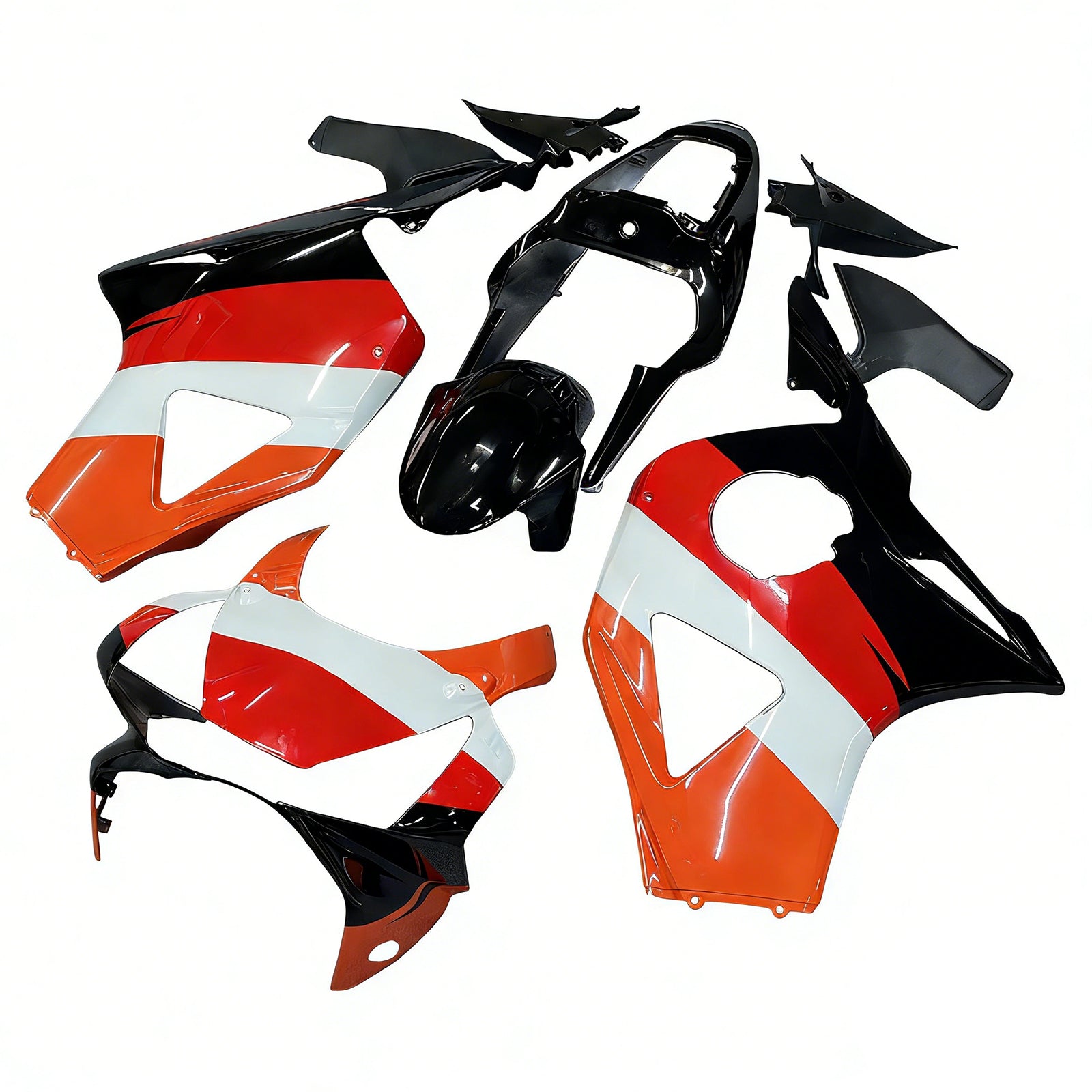 2002-2003 Honda CBR 954 RR Amotopart Fairings Black Repsol Honda Racing Customs Fairing