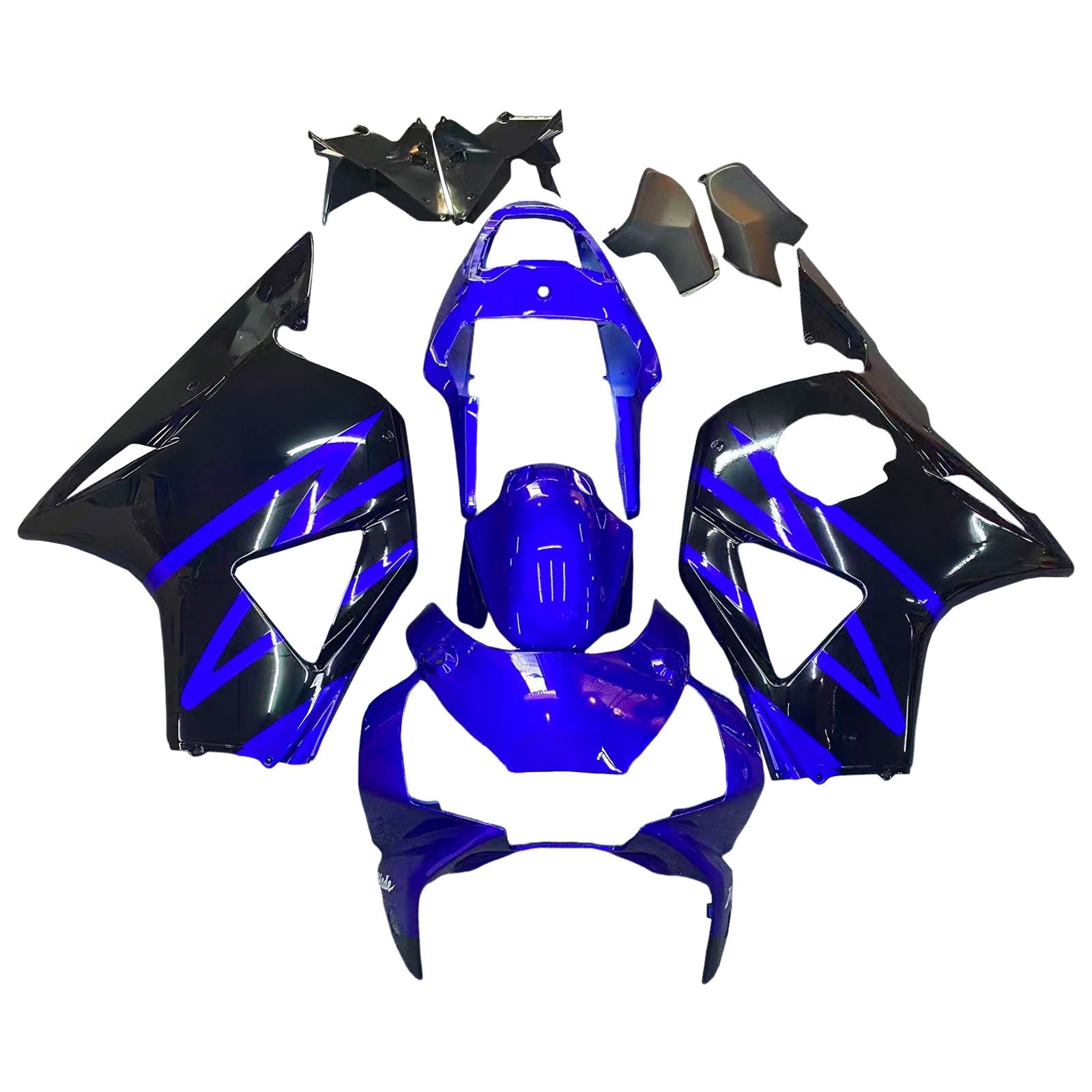 2002-2003 Honda CBR 954 RR Blue & Black RR Racing Fairings Generic