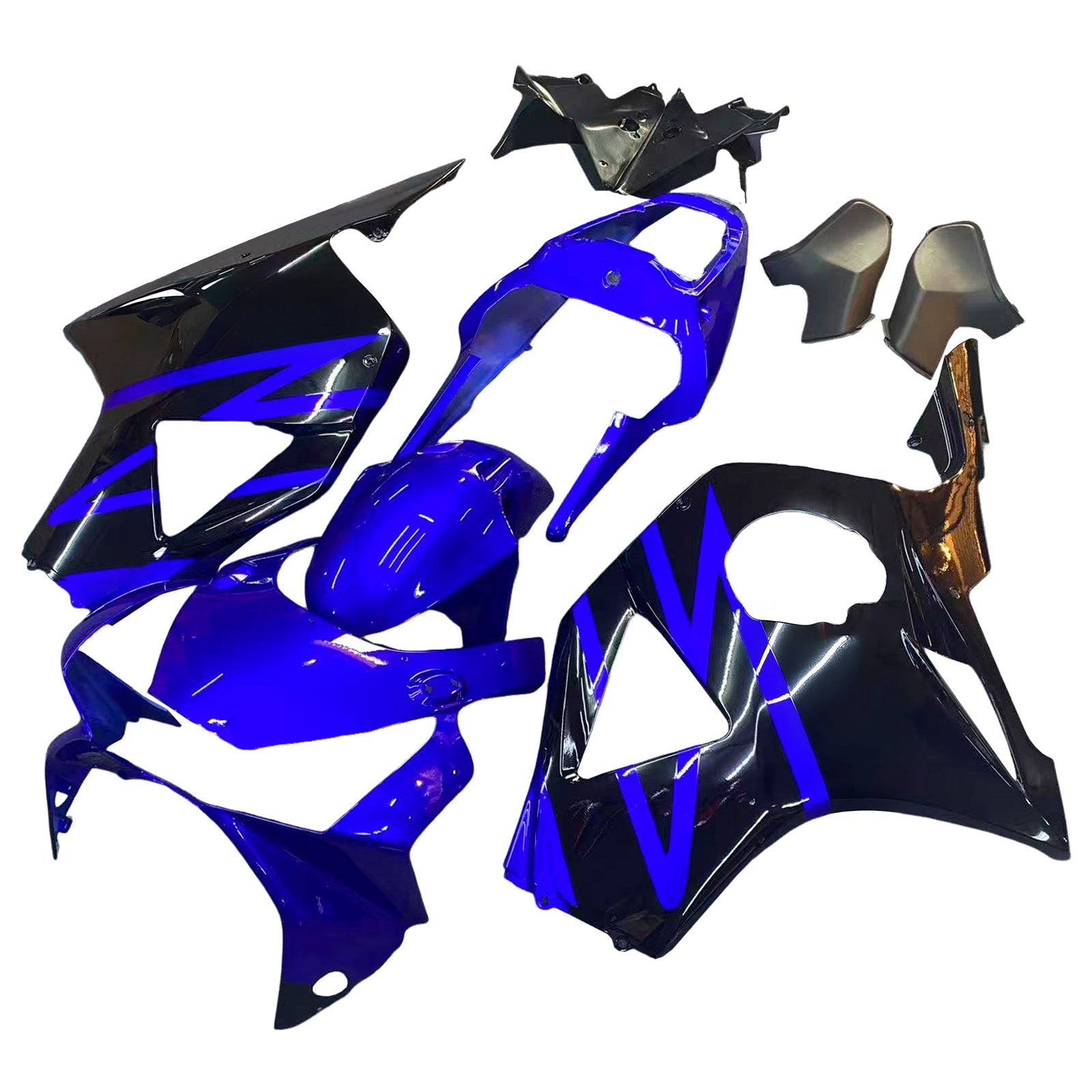 2002-2003 Honda CBR 954 RR Blue & Black RR Racing Fairings Generic