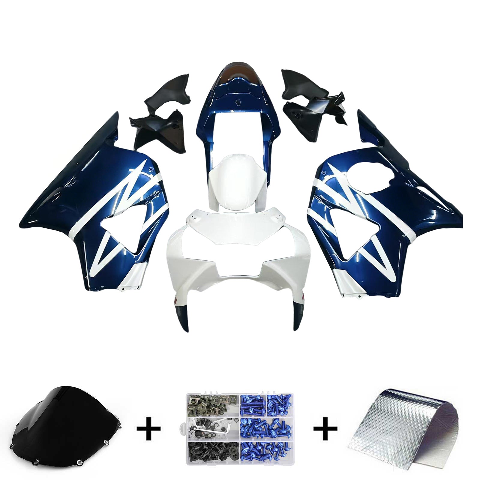 2002-2003 Honda CBR954 Injection Fairing Kit Bodywork Plastic ABS#114