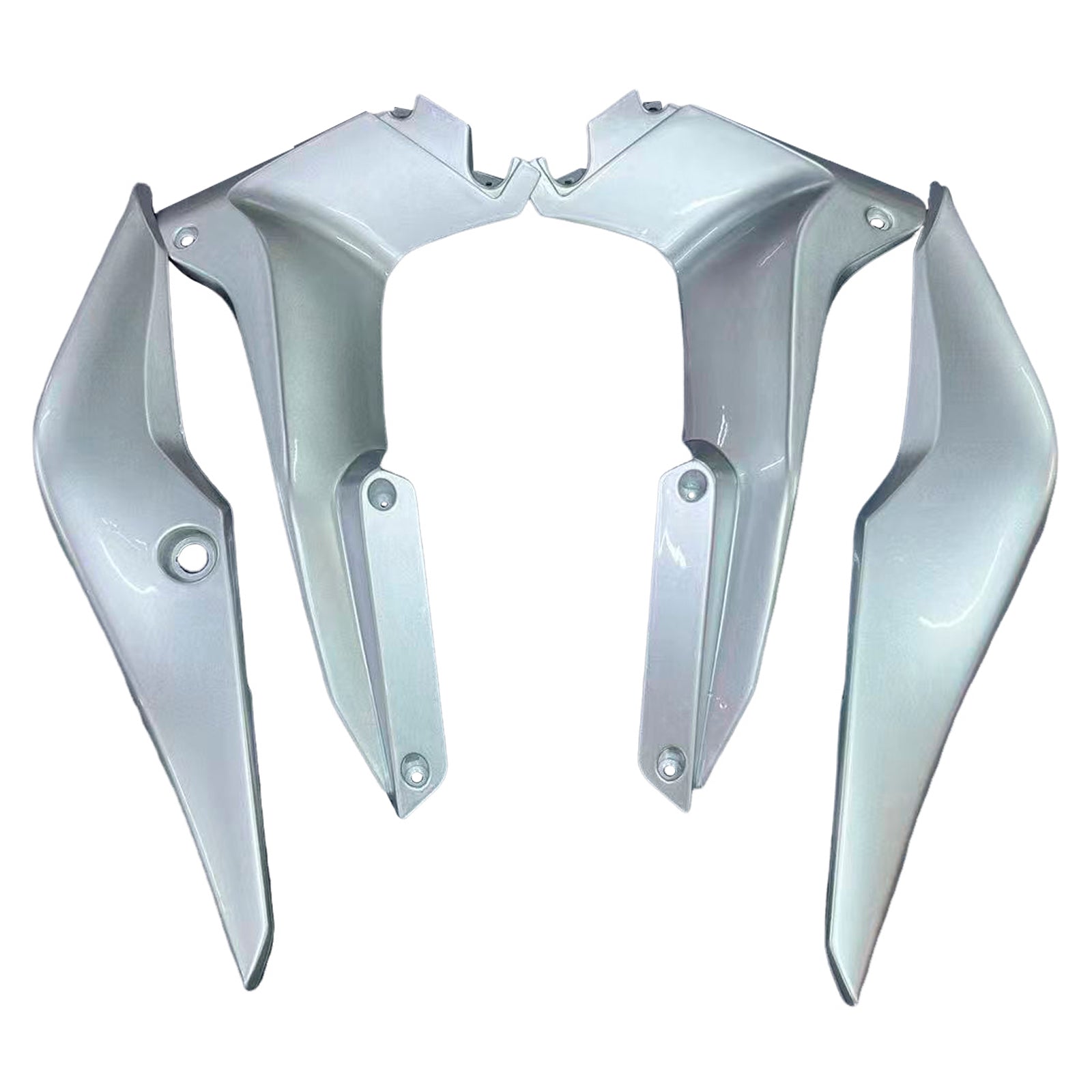 2011-2015 Honda CBR250R Amotopart Fairings Red Silver CBR Racing Customs Fairing