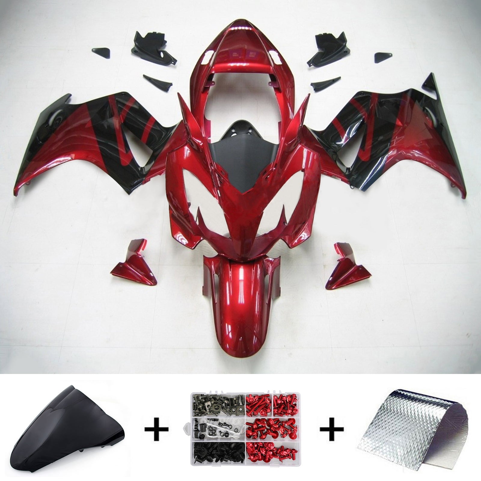 2002-2012 Honda VFR800 Injection ABS Plastic Bodywork Fairing 002# #2
