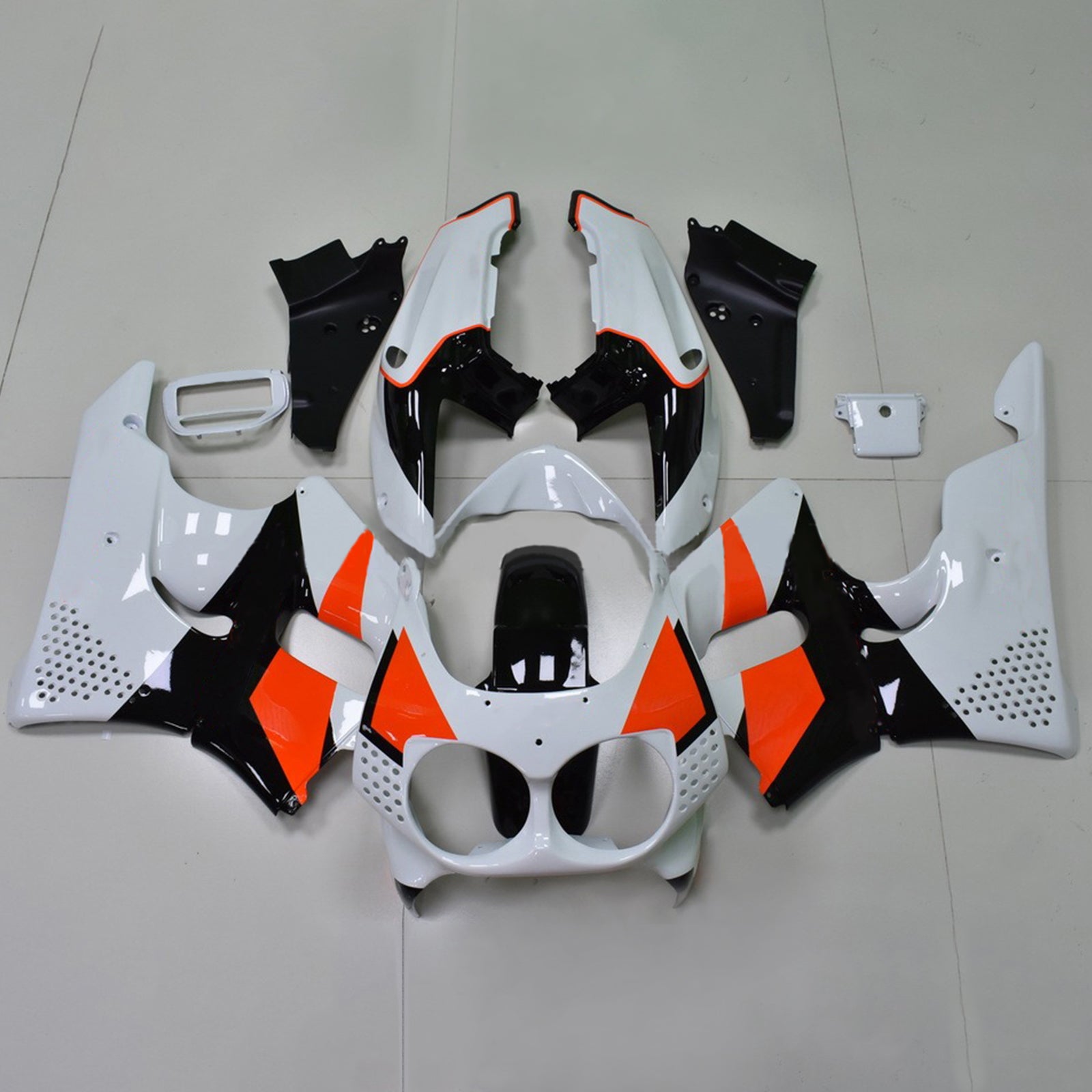 1992-1993 Honda CBR900RR 893 Amotopart Injection Fairing Kit Bodywork Plastic ABS #107