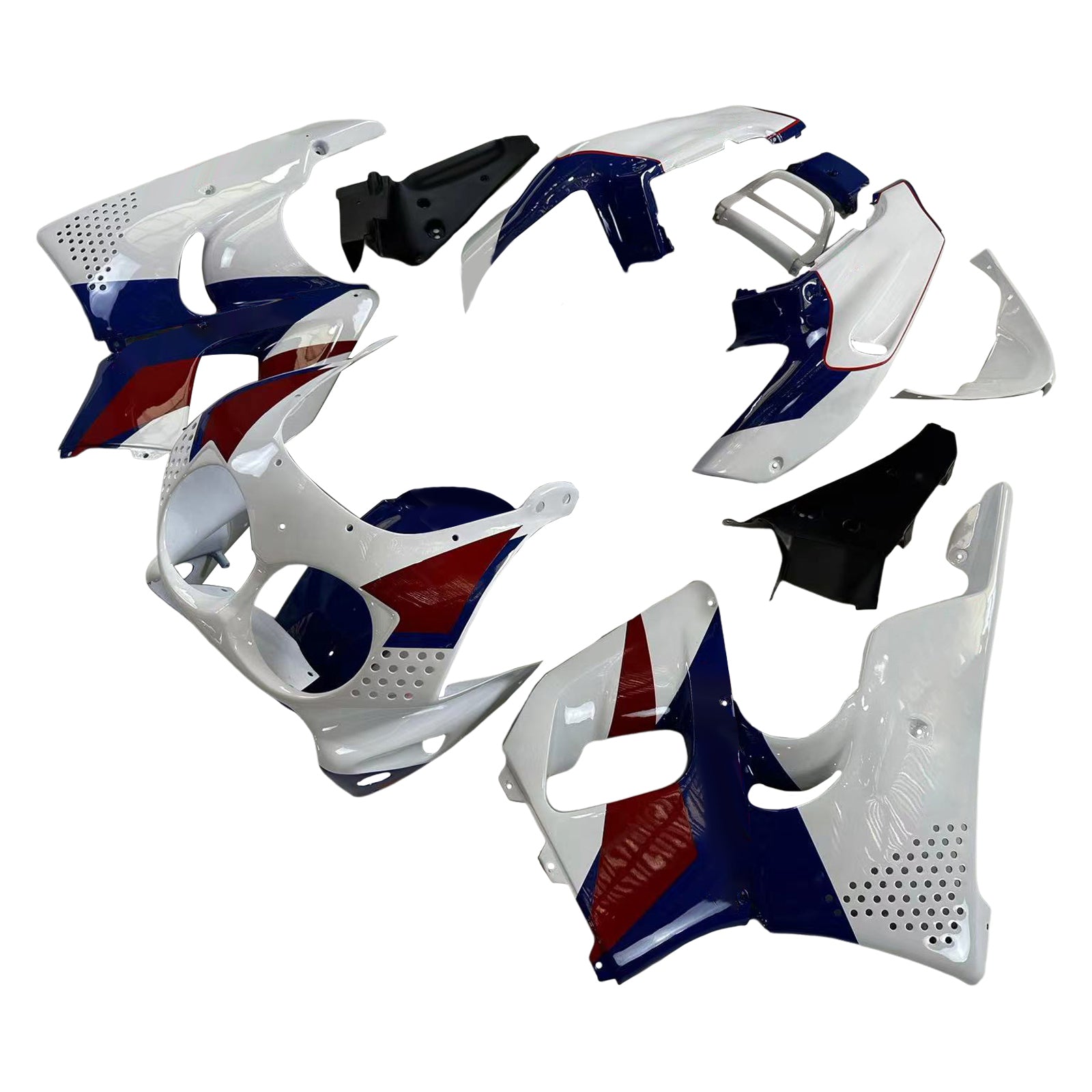 1992-1993 Honda CBR900RR 893 Amotopart Injection Fairing Kit Bodywork Plastic ABS #110