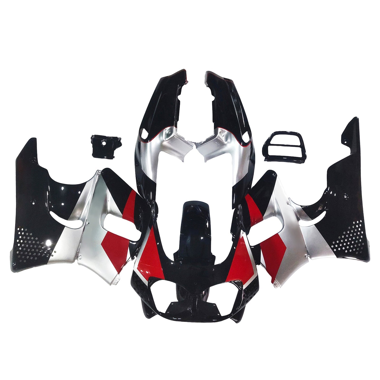 1992-1993 Honda CBR900RR 893 Amotopart Injection Fairing Kit Bodywork Plastic ABS #112