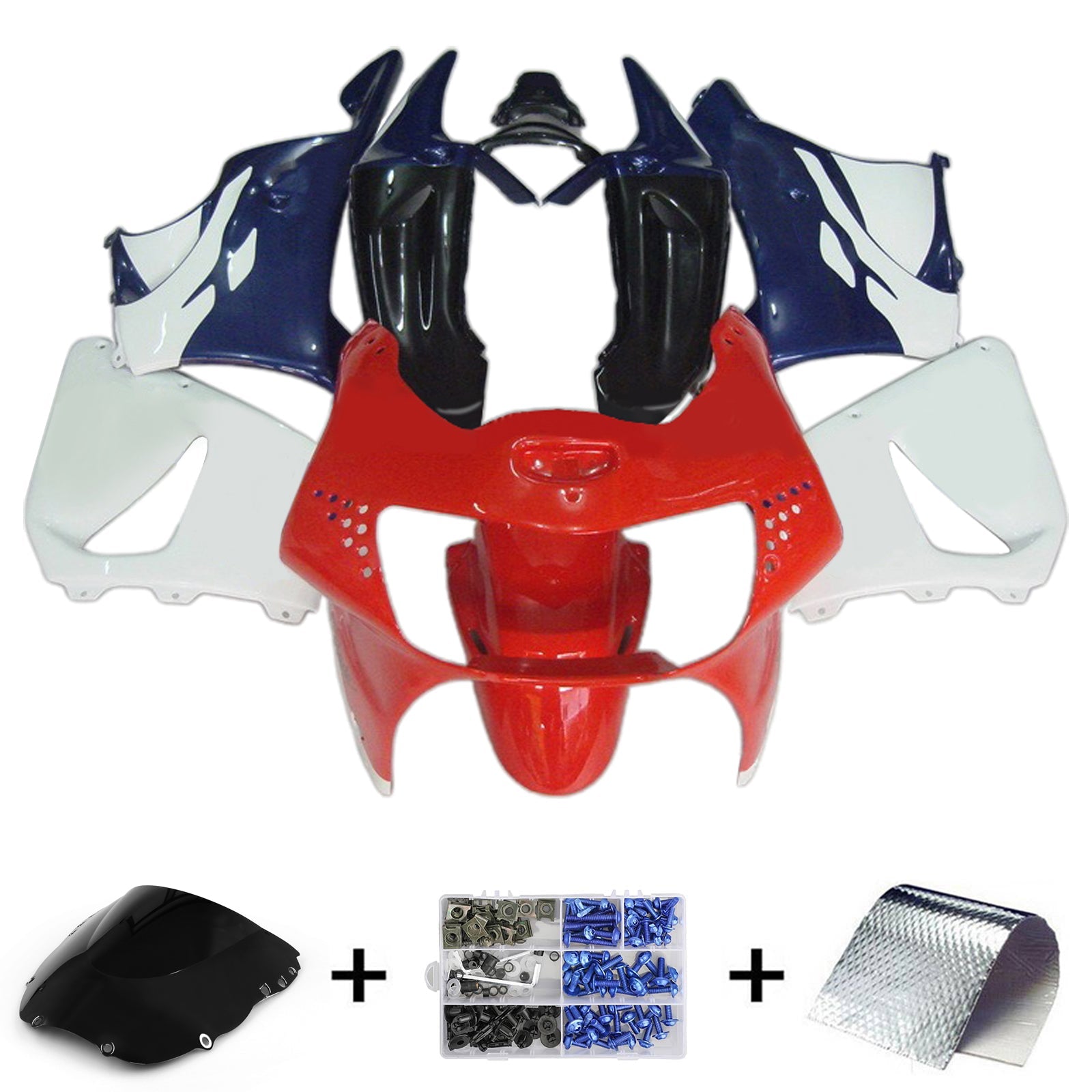 1998-1999 Honda CBR900RR 919 Injection Fairing Kit Bodywork Plastic ABS