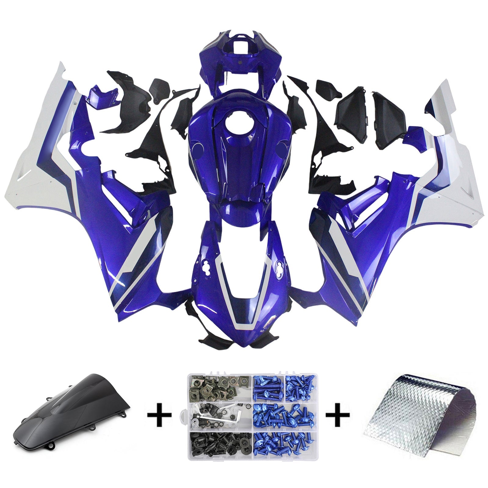 2017-2023 Honda CBR1000RR Amotopart Injection Fairing Kit Bodywork Plastic ABS #101
