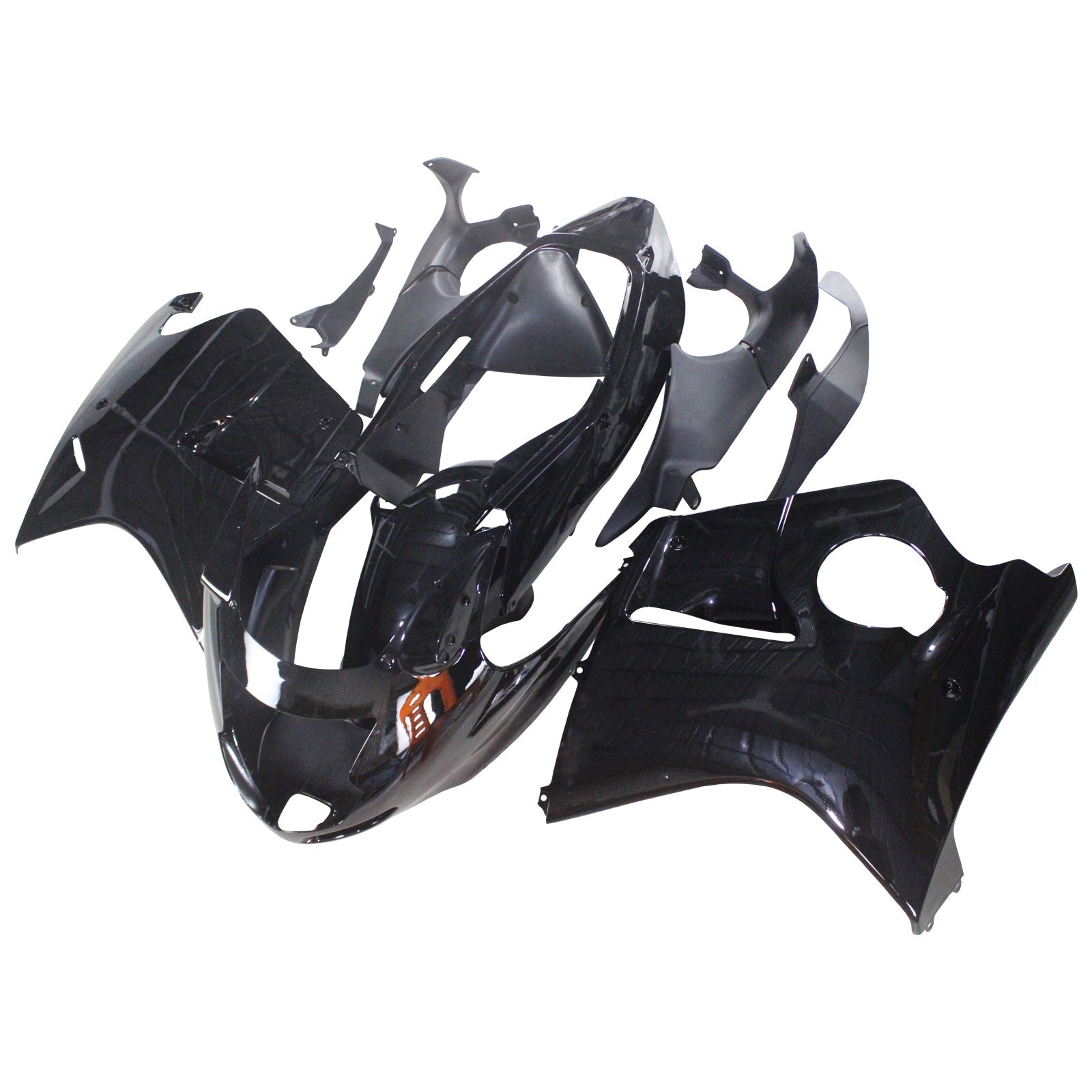 1996-2007 Honda CBR1100XX SuperBlackBird Amotopart Injection Fairing Kit Bodywork ABS #104