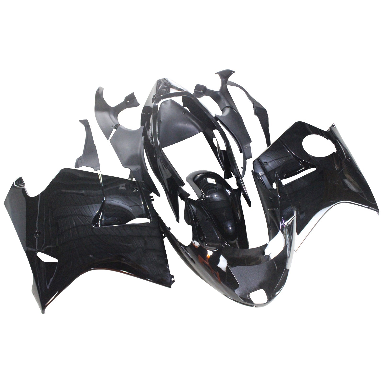 1996-2007 Honda CBR1100XX SuperBlackBird Amotopart Injection Fairing Kit Bodywork ABS #104
