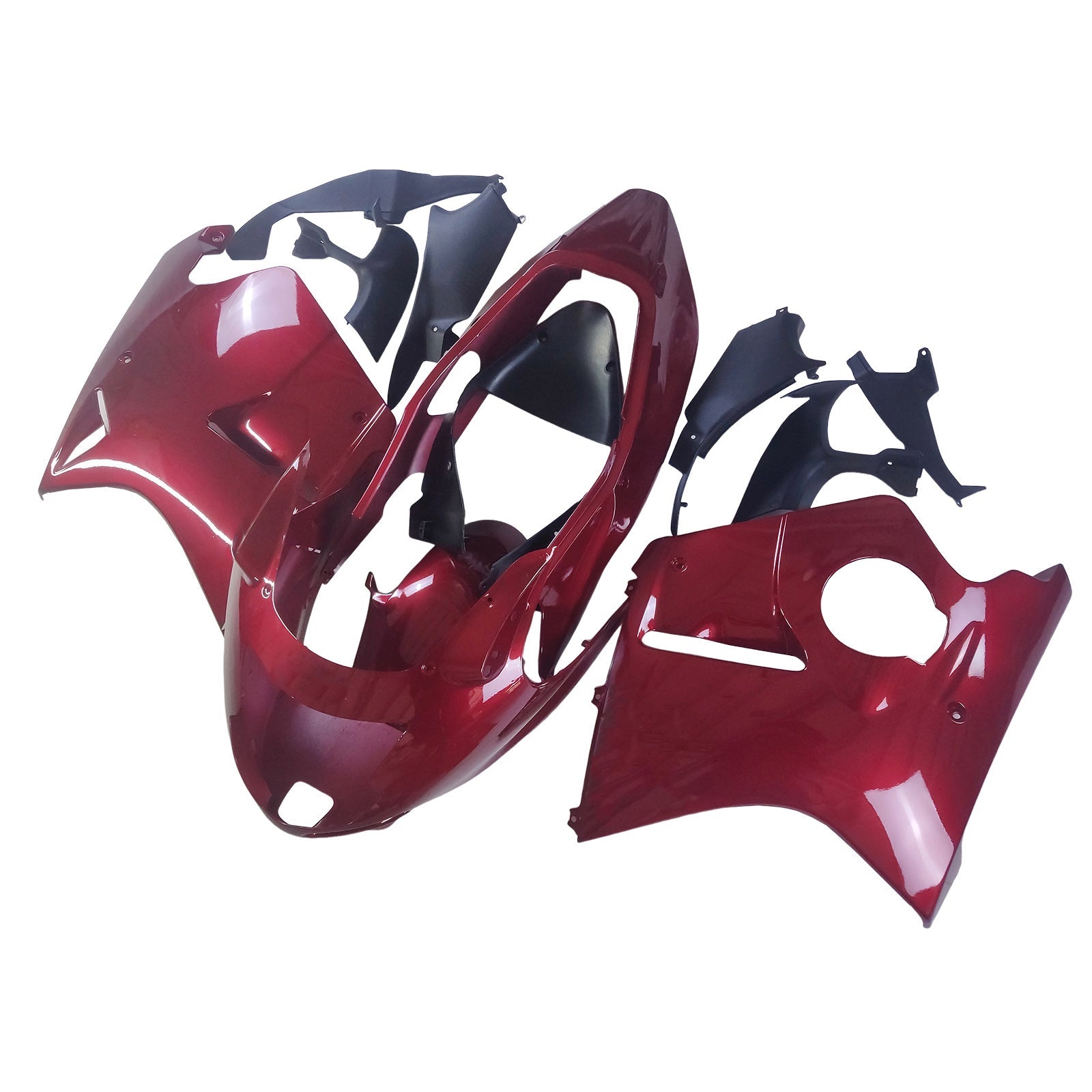 1996-2007 Honda CBR1100XX SuperBlackBird Amotopart Injection Fairing Kit Bodywork ABS #105