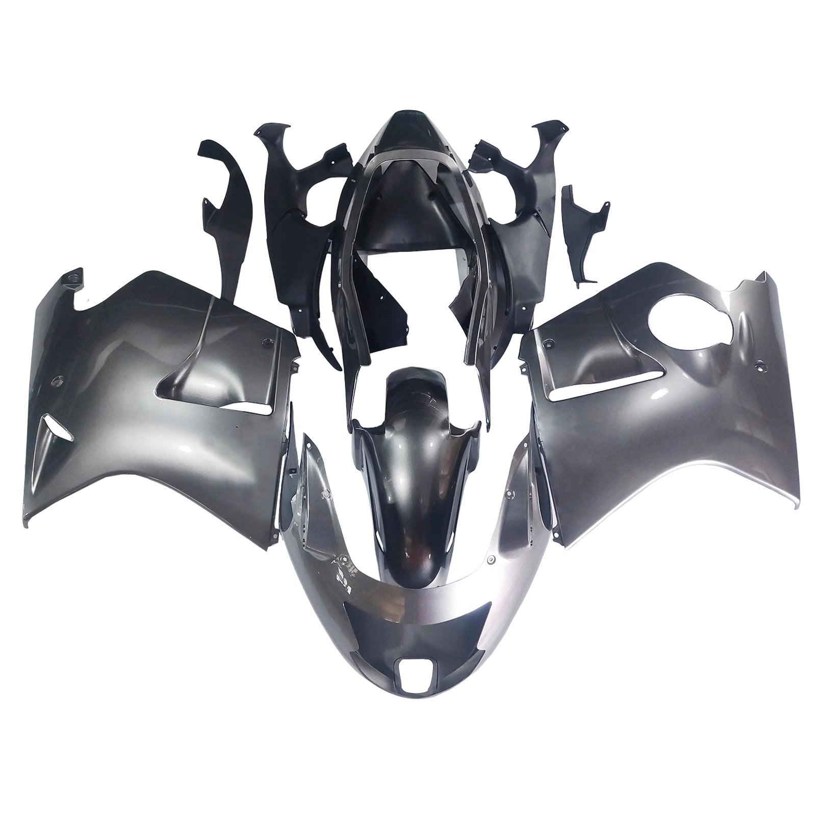 1996-2007 Honda CBR1100XX SuperBlackBird Amotopart Injection Fairing Kit Bodywork ABS #107