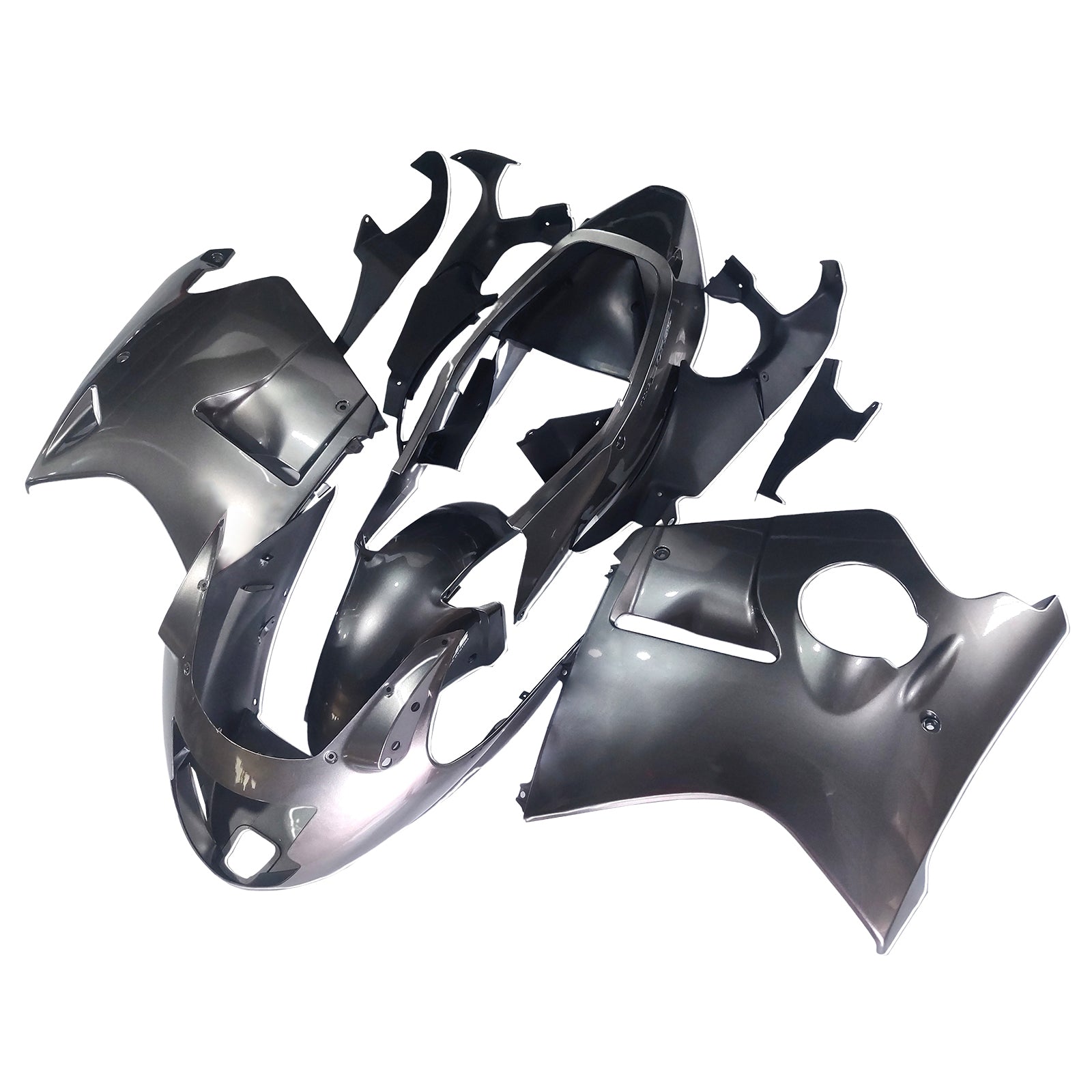 1996-2007 Honda CBR1100XX SuperBlackBird Amotopart Injection Fairing Kit Bodywork ABS #107
